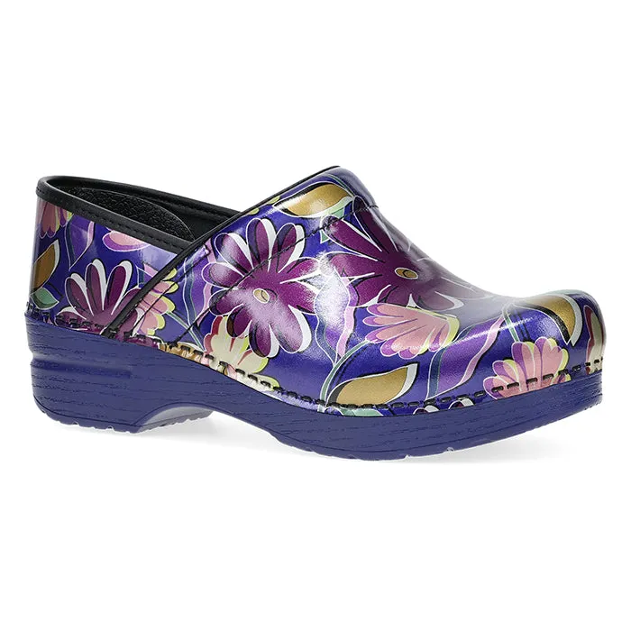 Breathe Flow Womens Dansko Professional in Indigo Floral