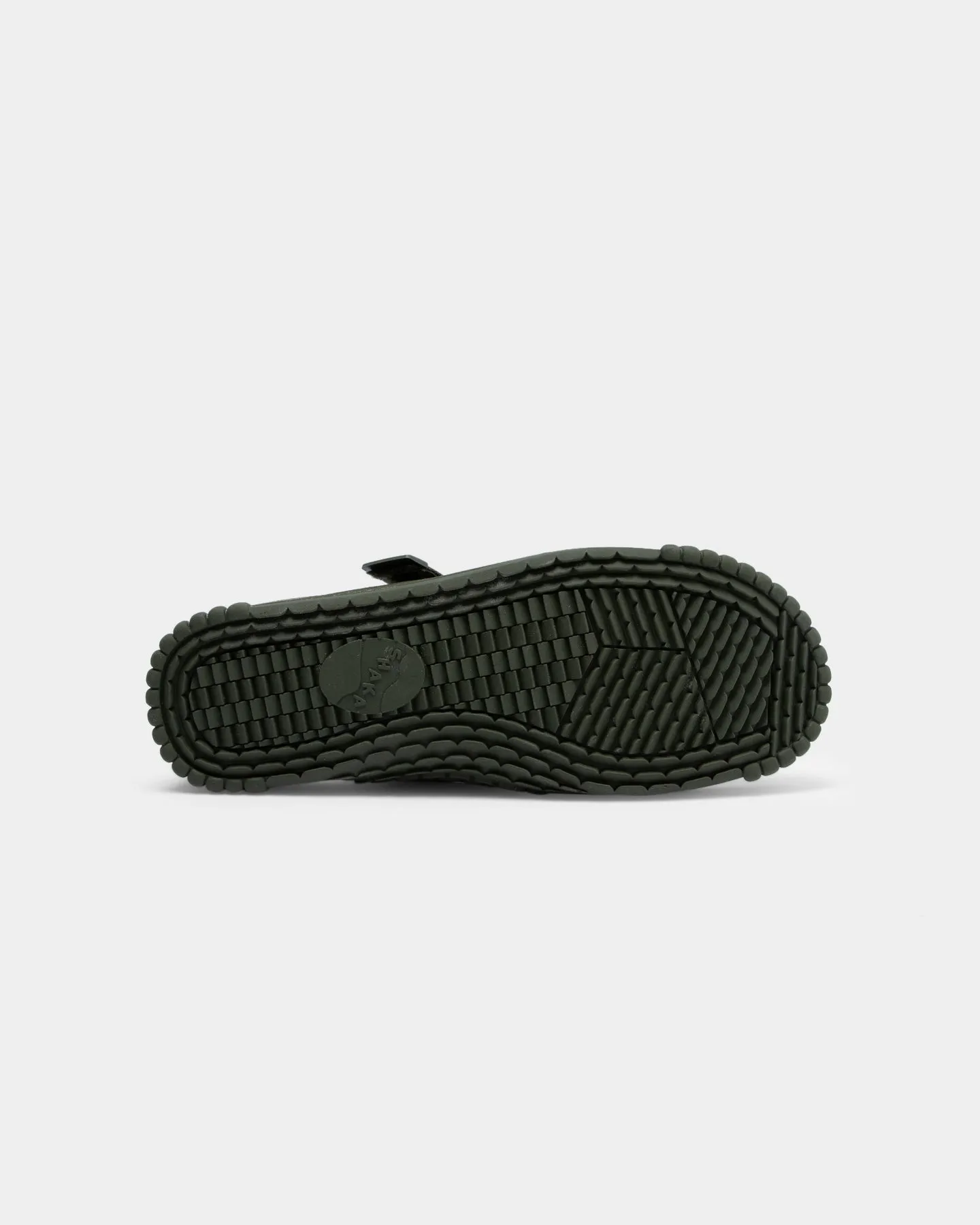 PYRA Men's PYRA? x Shaka Chill Out Sandal Olive Green Desert Path Rapid Motion
