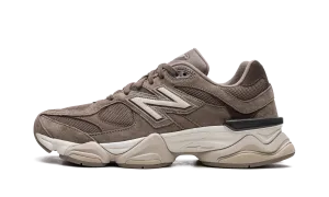 9060 "Mushroom Brown" logo - hooked - and - looped shoes