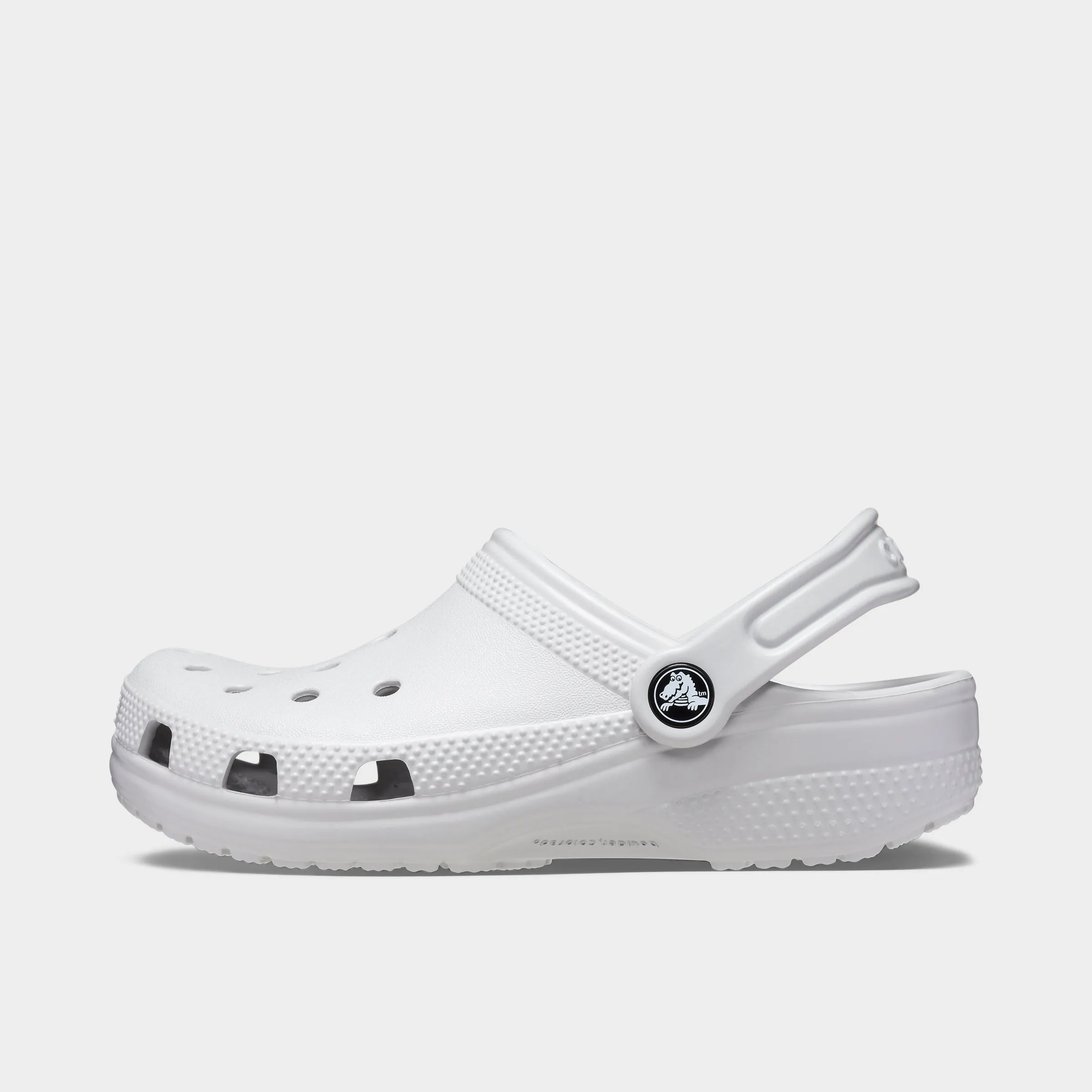 Retro Tone Crocs Children's Classic Clog / White