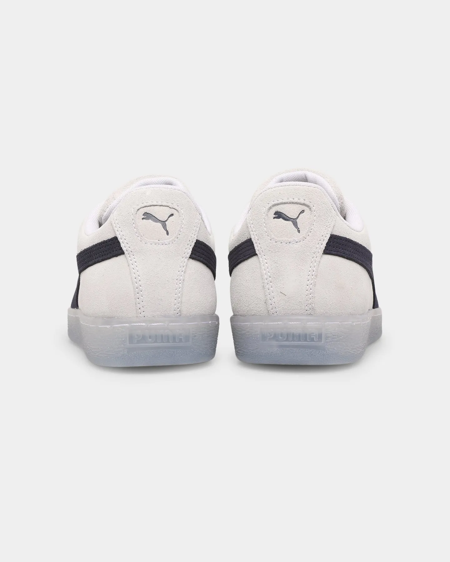 Action Fast Fit Puma Suede Translucent Shoes Puma White-Puma Black-Translucent