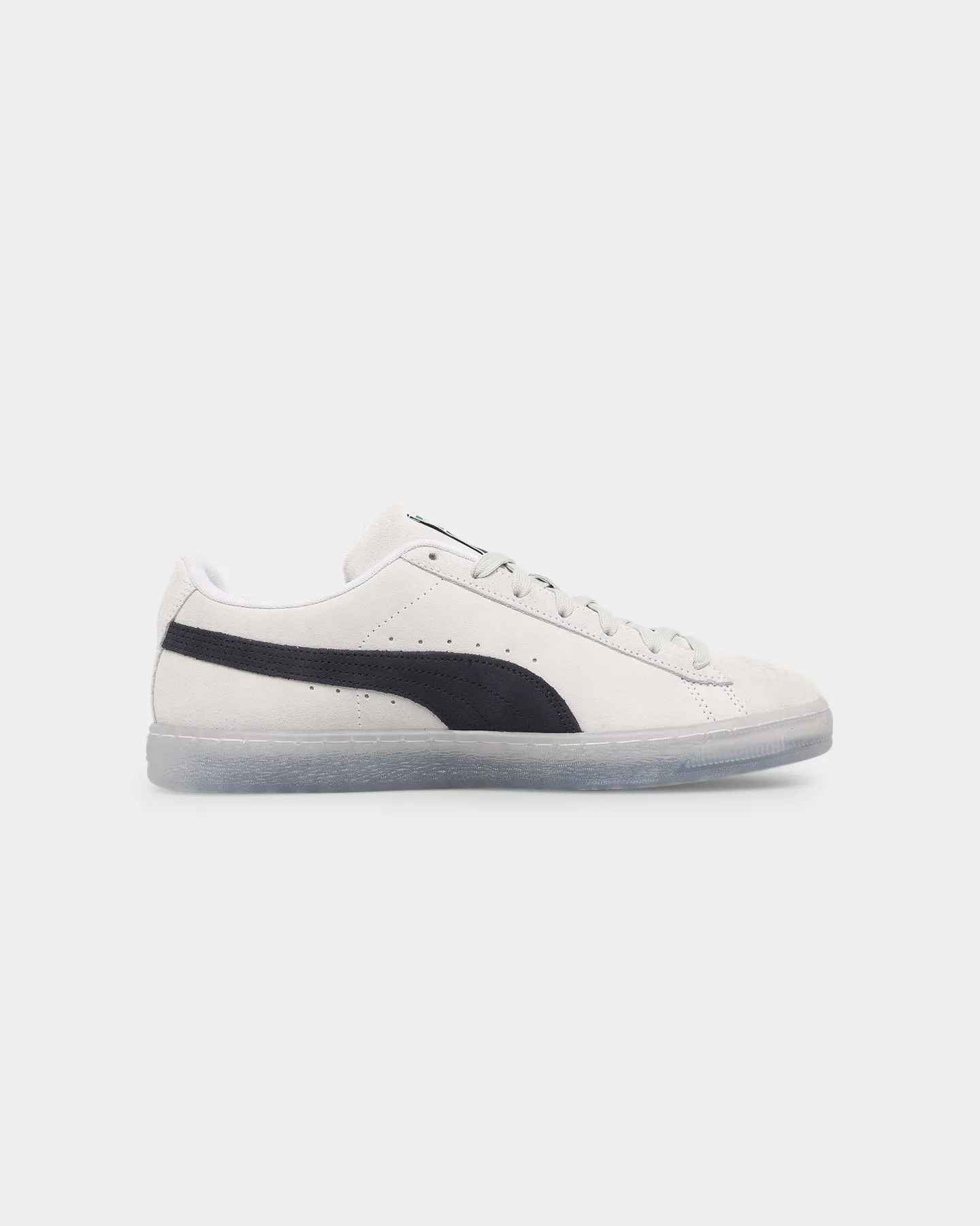 Puma Suede Translucent Shoes Puma White-Puma Black-Translucent Heritage Line