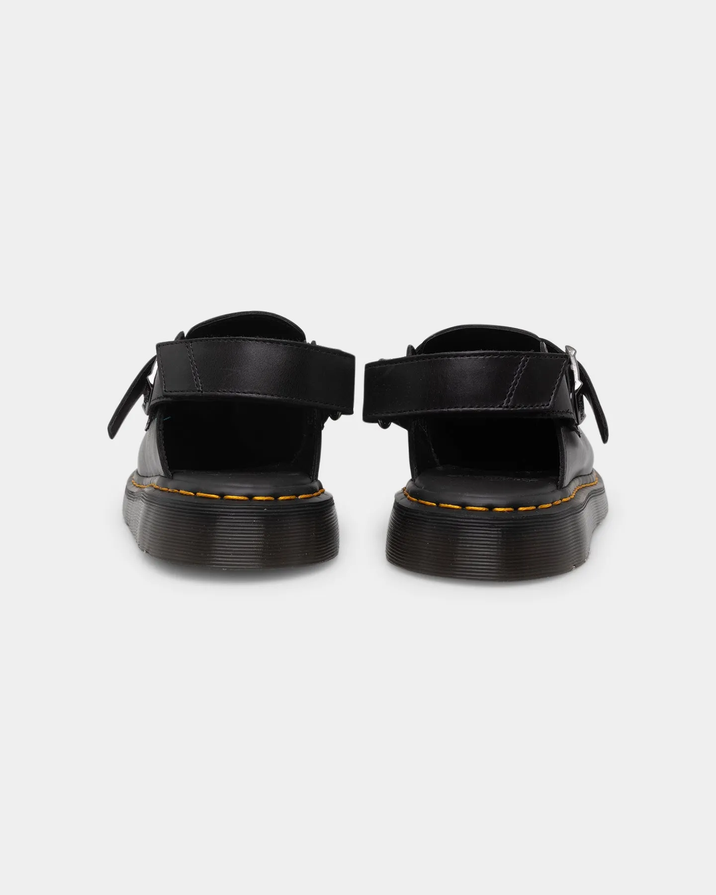 Dr. Martens Jorge II Sling Back Sandal Black Comfort Tongue