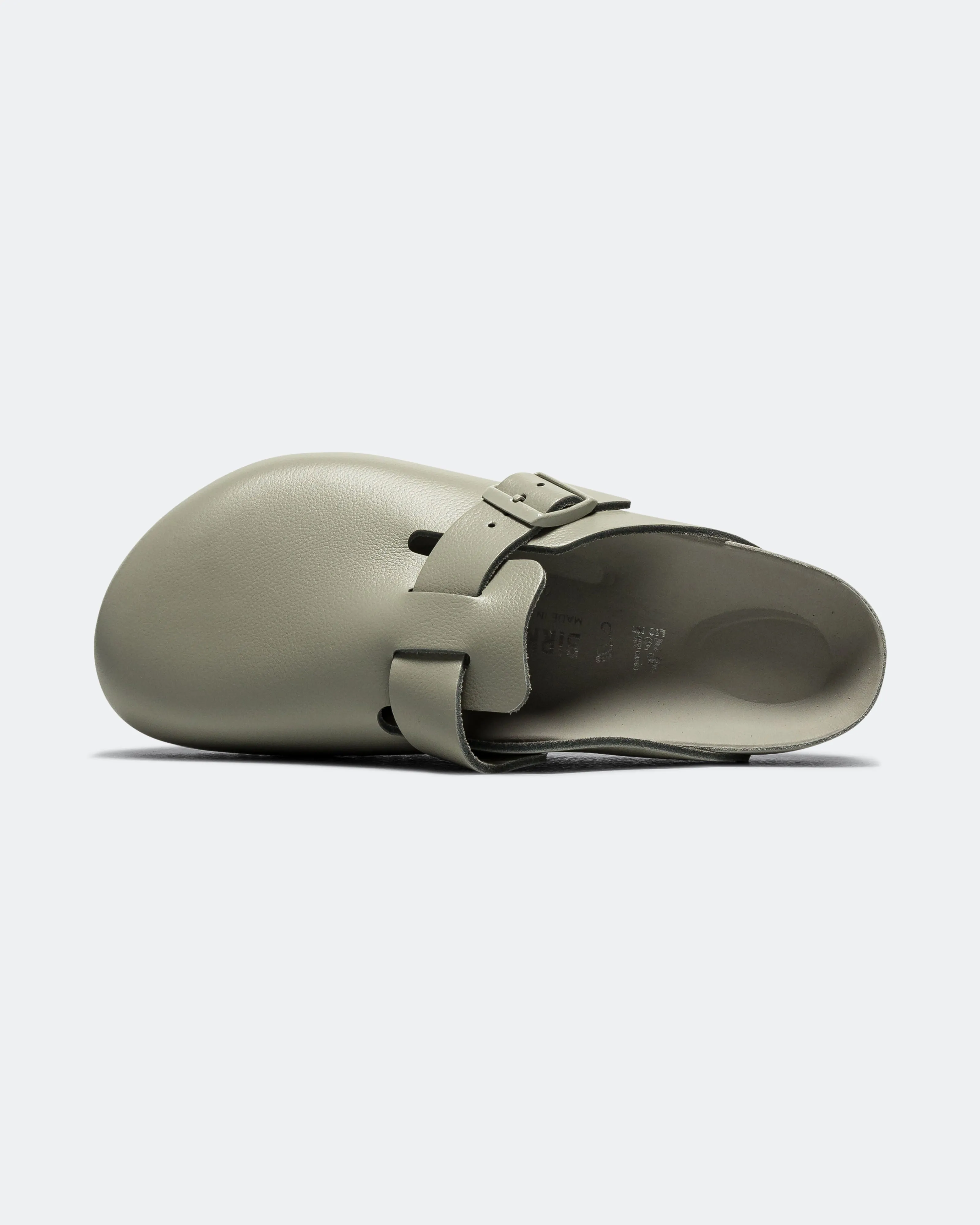 Travel Footwear Boston Exquisite - Mineral Grey Natural Leather