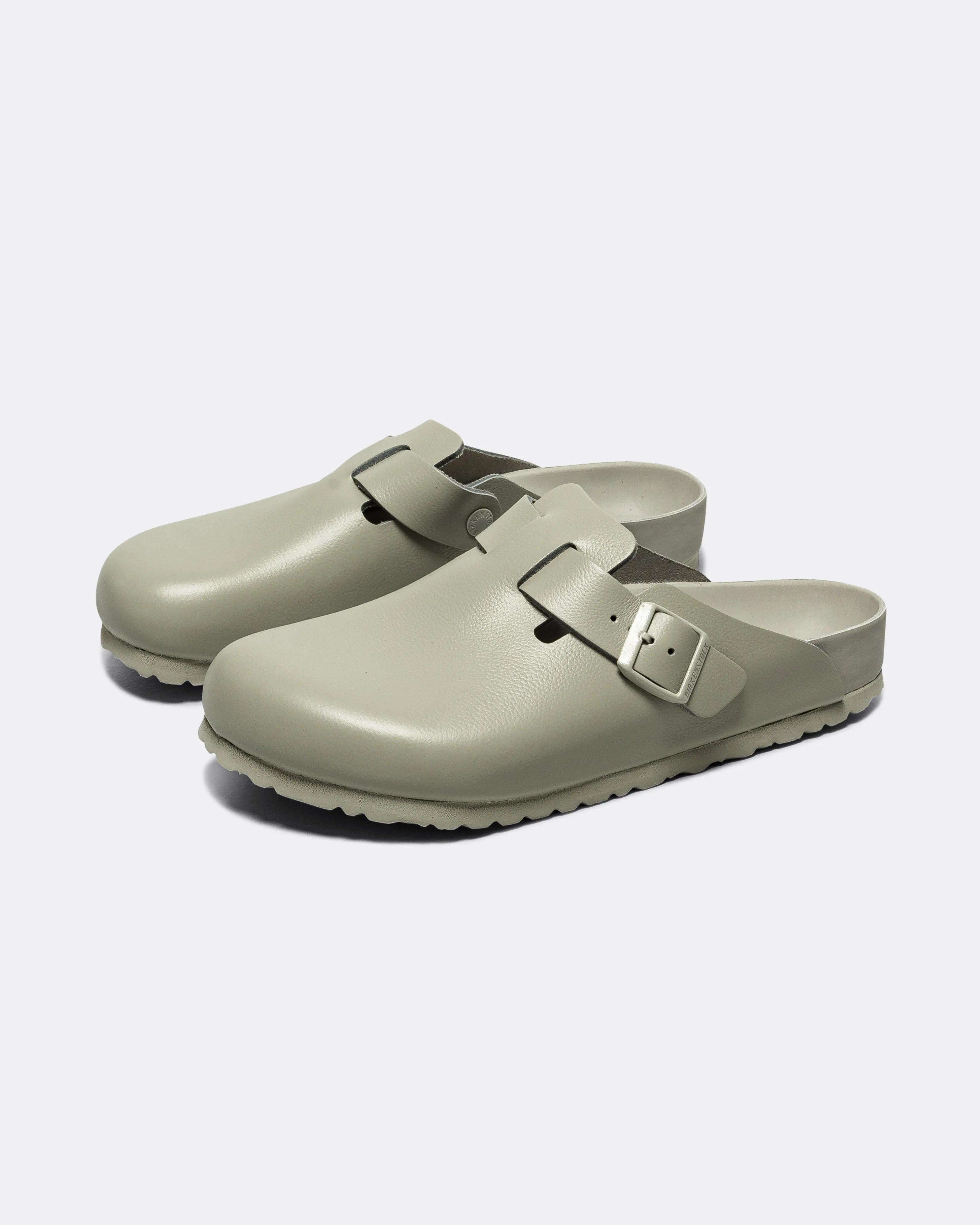 Casual Footwear for Active Life Boston Exquisite - Mineral Grey Natural Leather