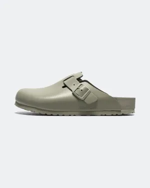 Hot Day Boston Exquisite - Mineral Grey Natural Leather