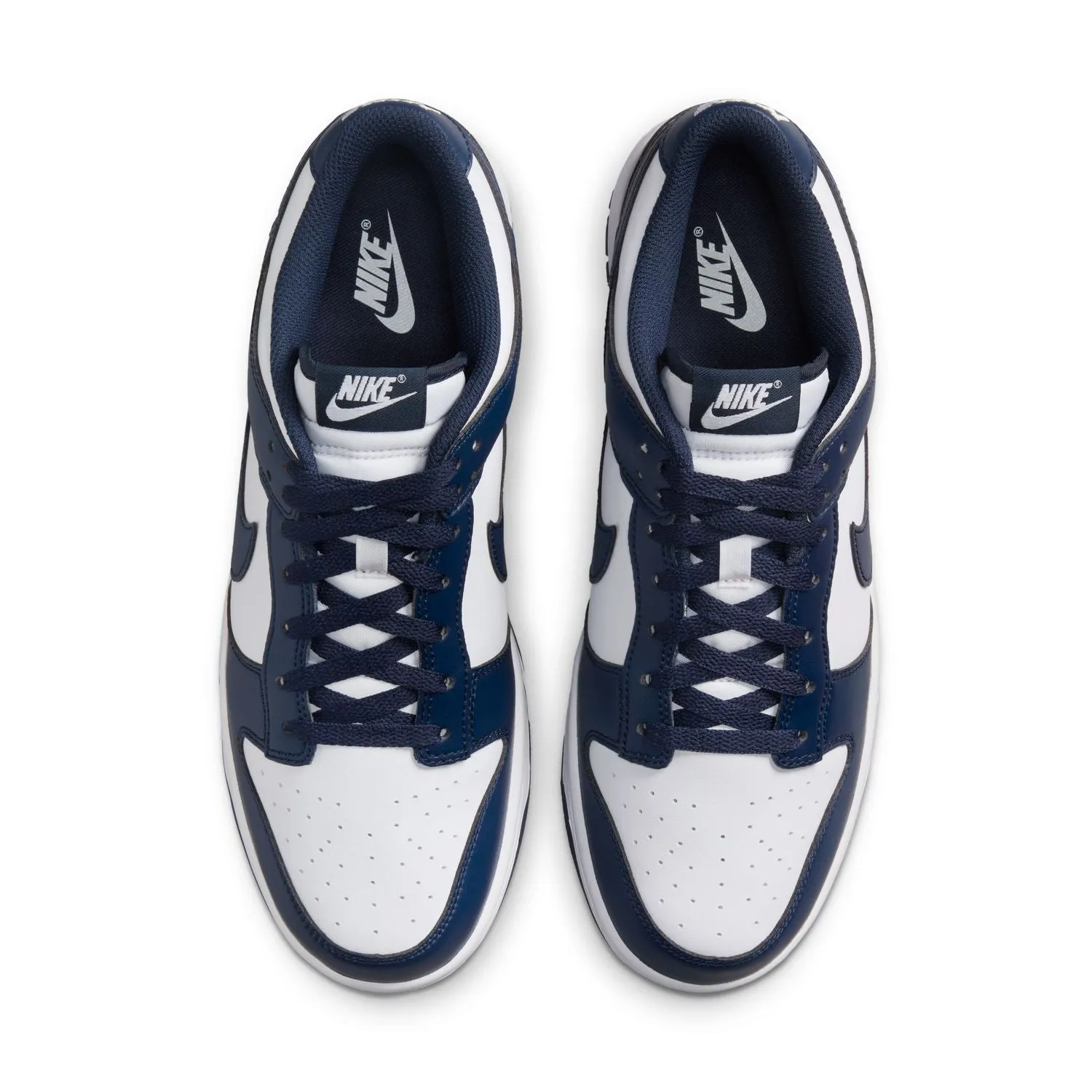 Dunk Low Retro 'Midnight Navy' Comfortable Design Silver Shine
