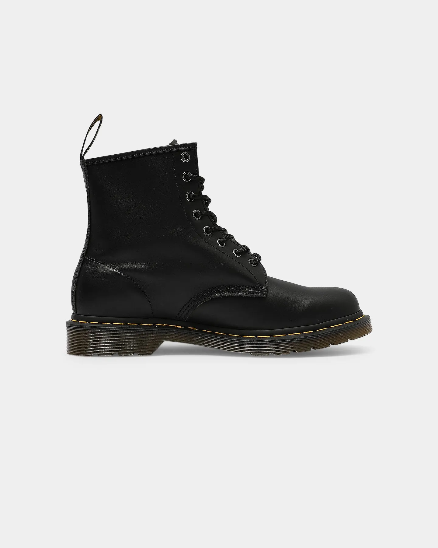 Breathable Curve Hug Dr. Martens 1460Z DMC 8-EYE Boot Black Nappa