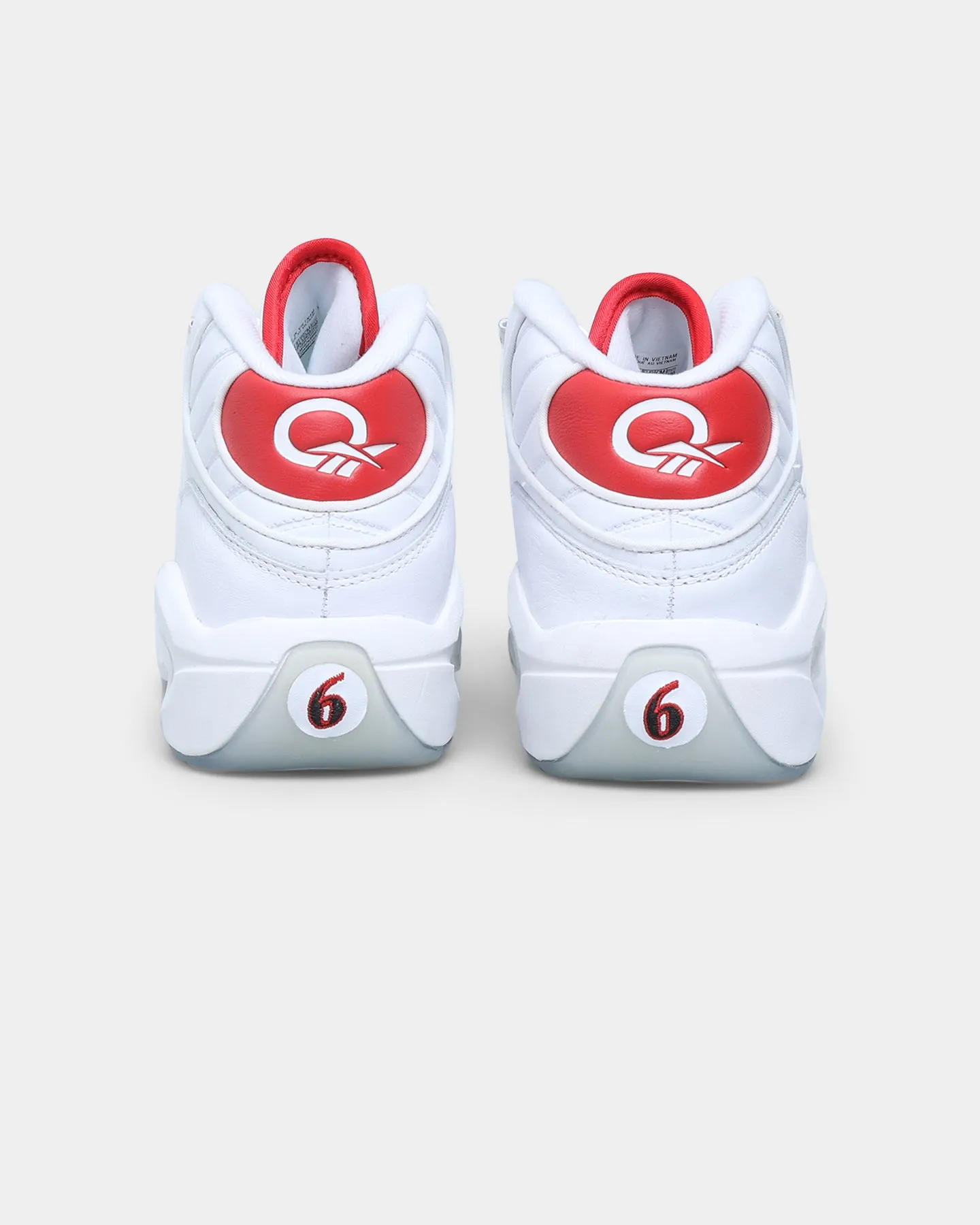 Comfort toe Rebook Question Mid Chalk/Vector Red