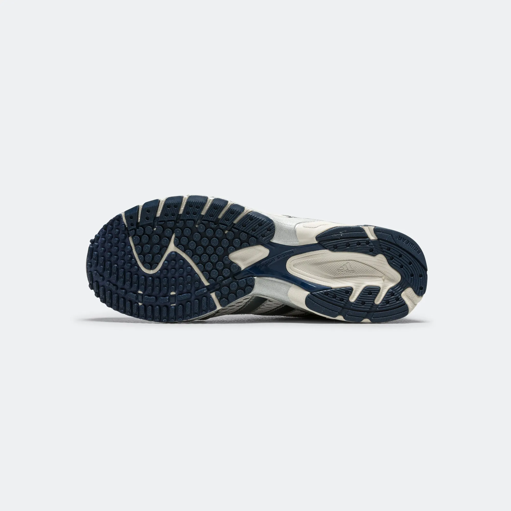 Womens Adizero Adios x Sporty & Rich - Footwear White/Collegiate Navy-Cloud White Noise Reducing
