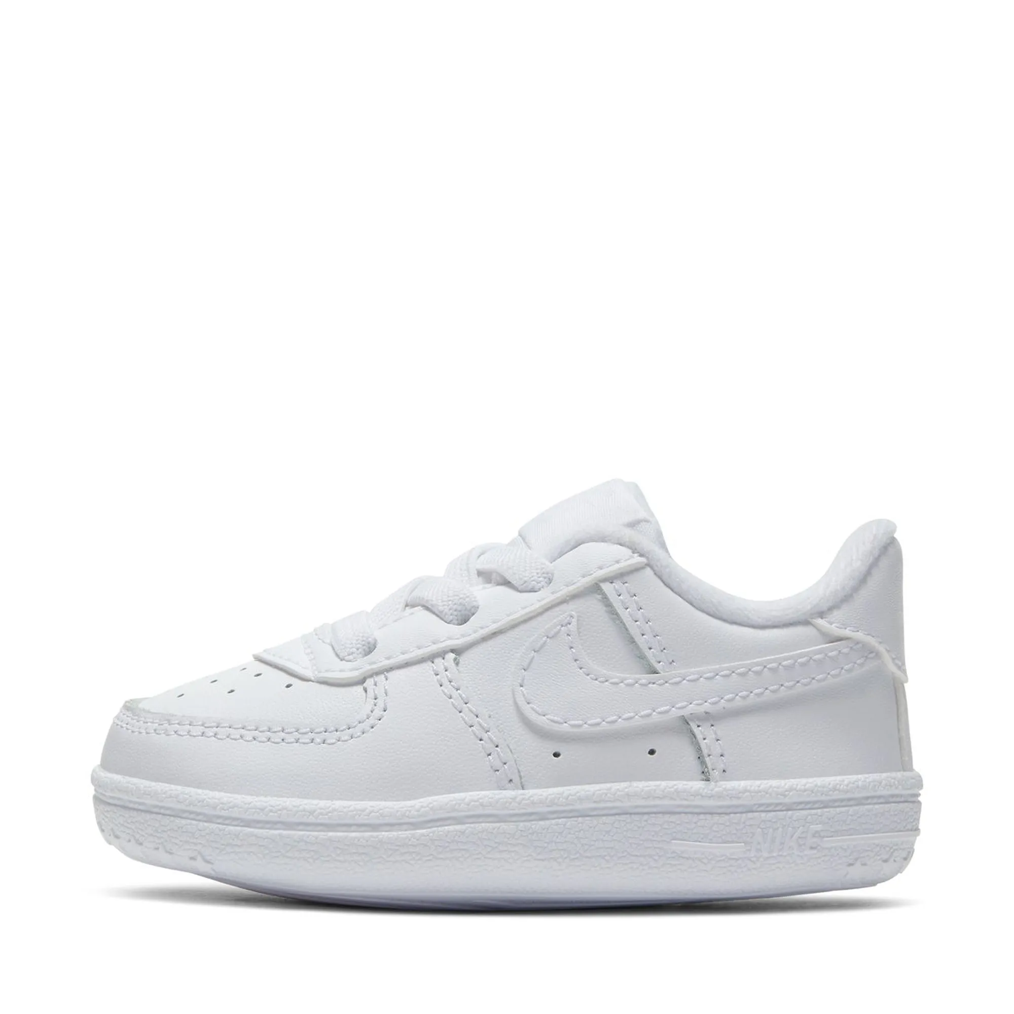Nike Force 1 (CB) - White/White Zero Drop Platforms