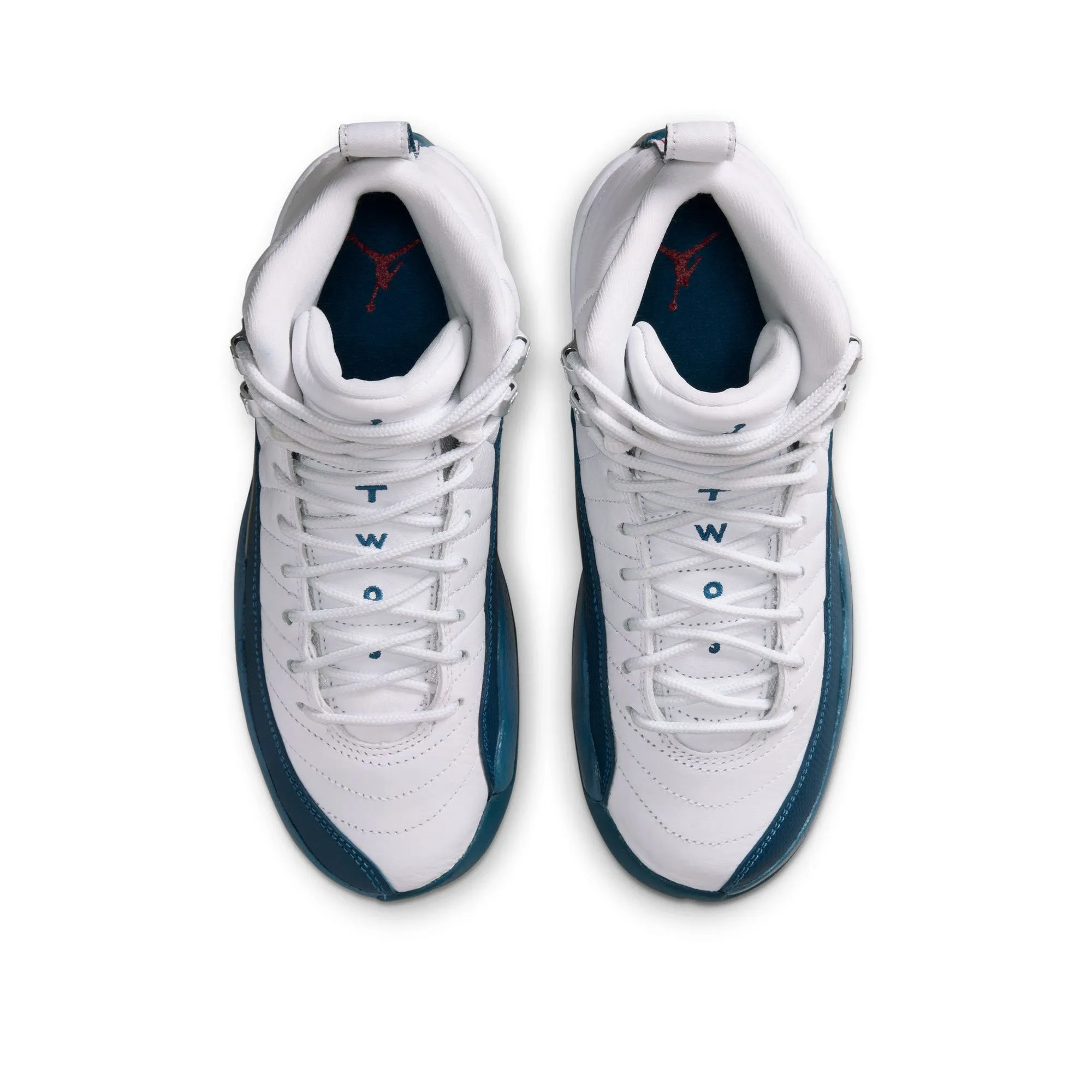 Air Jordan 12 Retro (GS) - White/French Blue Breathable soles