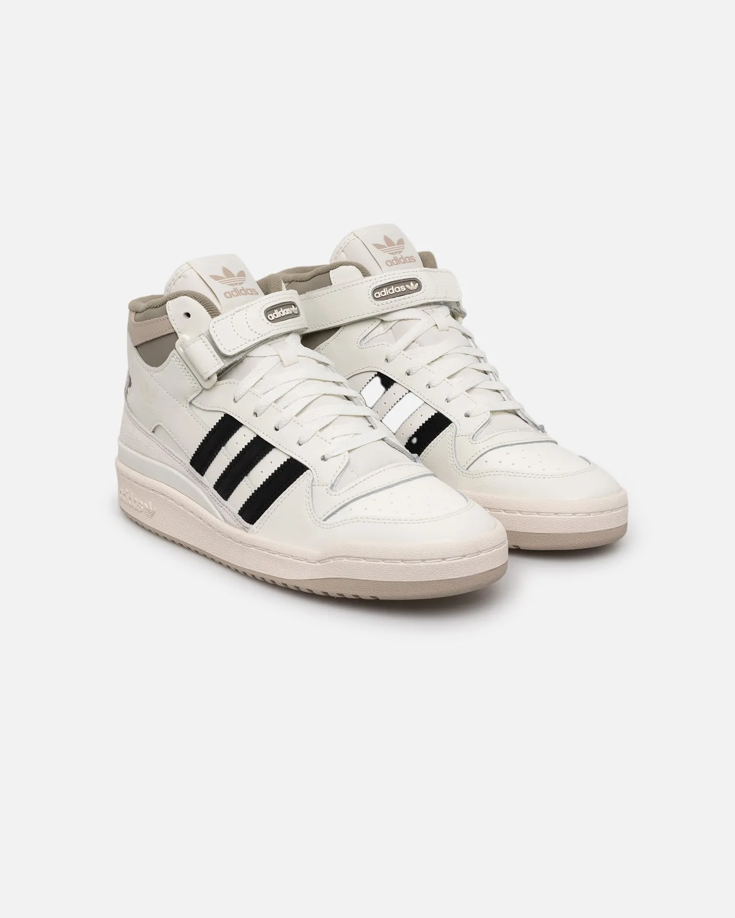 Fresh Tone mesh construction Adidas Forum Mid Off White/Core Black/Wonder Beige