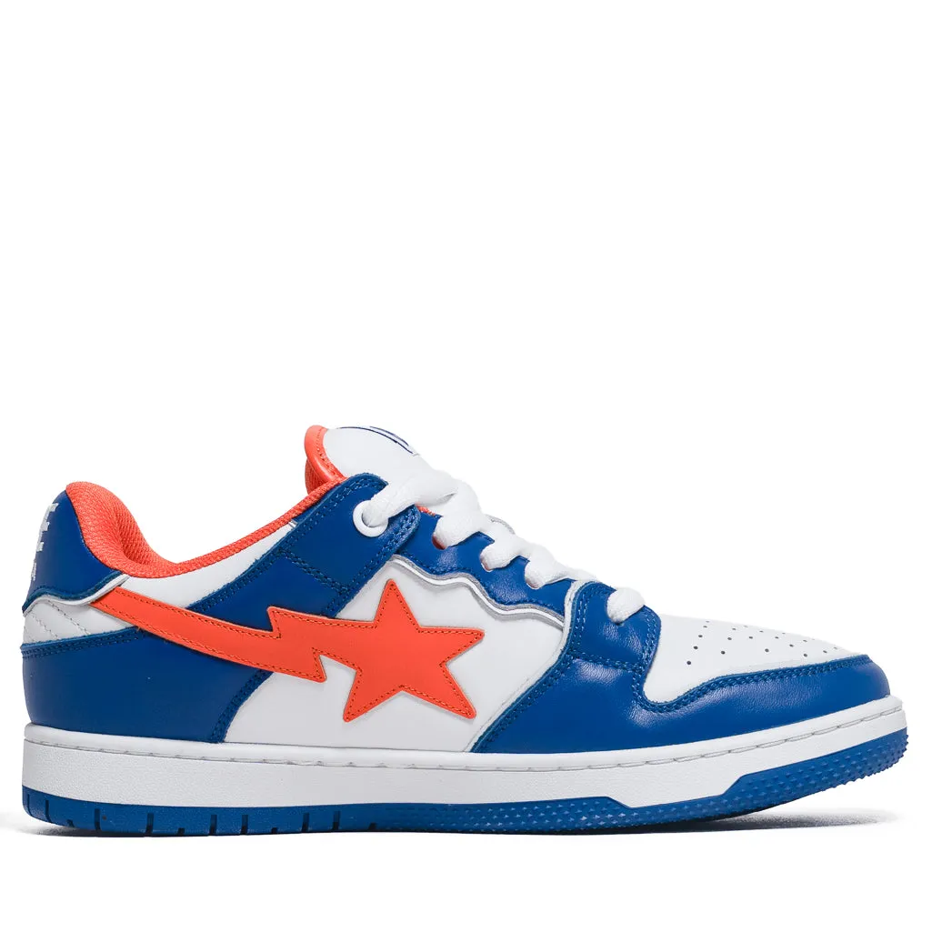 A Bathing Ape New Bape Sk8 Sta #1 M2 - Blue/Orange Ground Contact Sole