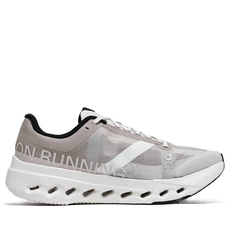 On Cloudsurfer Next - Fog/Ivory Slip Resistant Compound Blown Rubber Outsole