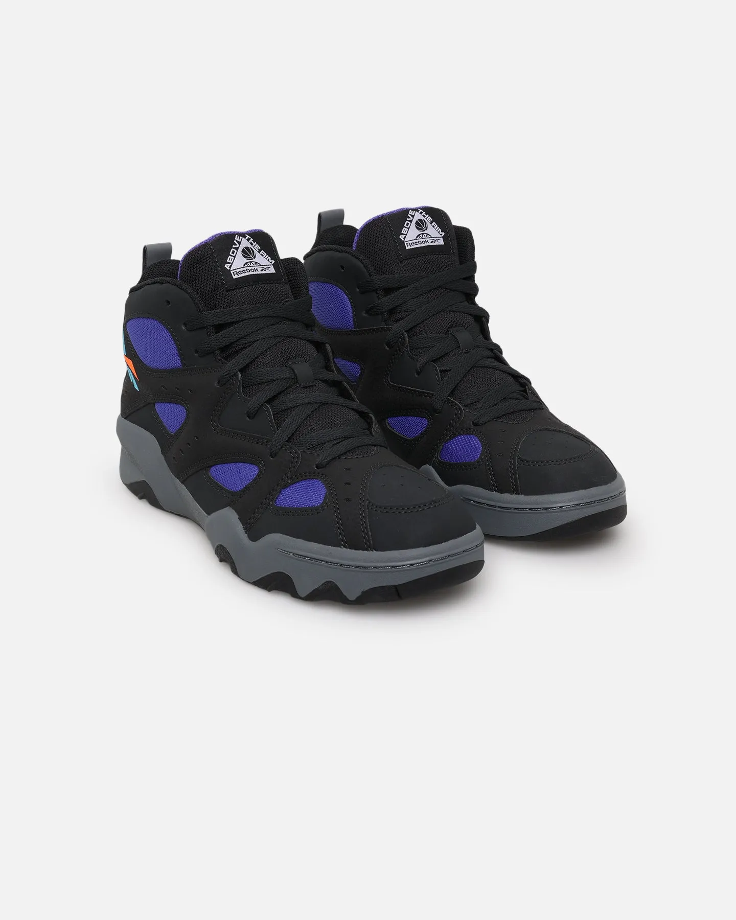 Reebok Above The Rim Decimator Black/Grey/Purple Airport Easy evening run