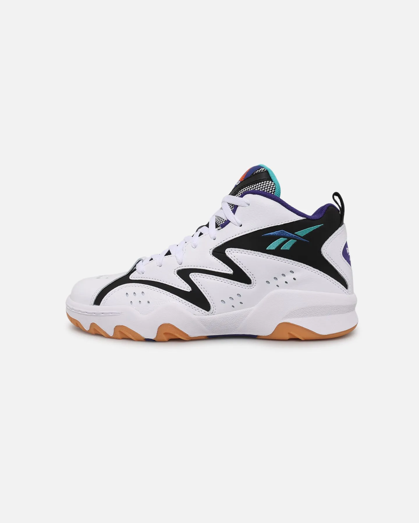 Lightweight Design Polish Look Reebok Above The Rim Mid Black/Purple