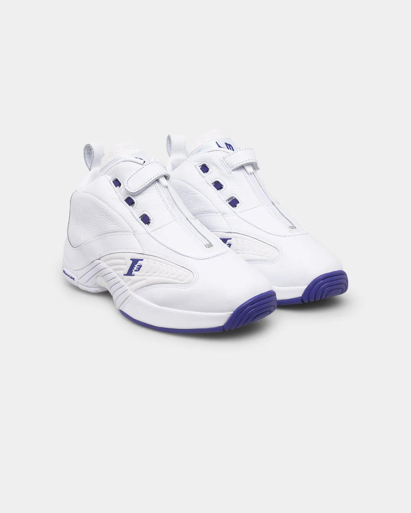Reebok Answer IV Footwear White/Team Purple Early Jog Fashion Glow