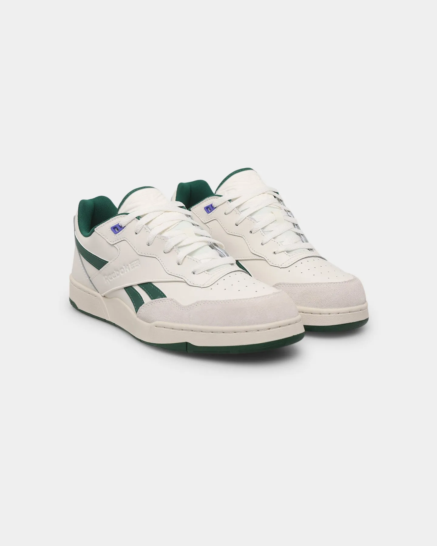 Reebok BB 4000 II Chalk/Dark Green Match All Moisture wicking