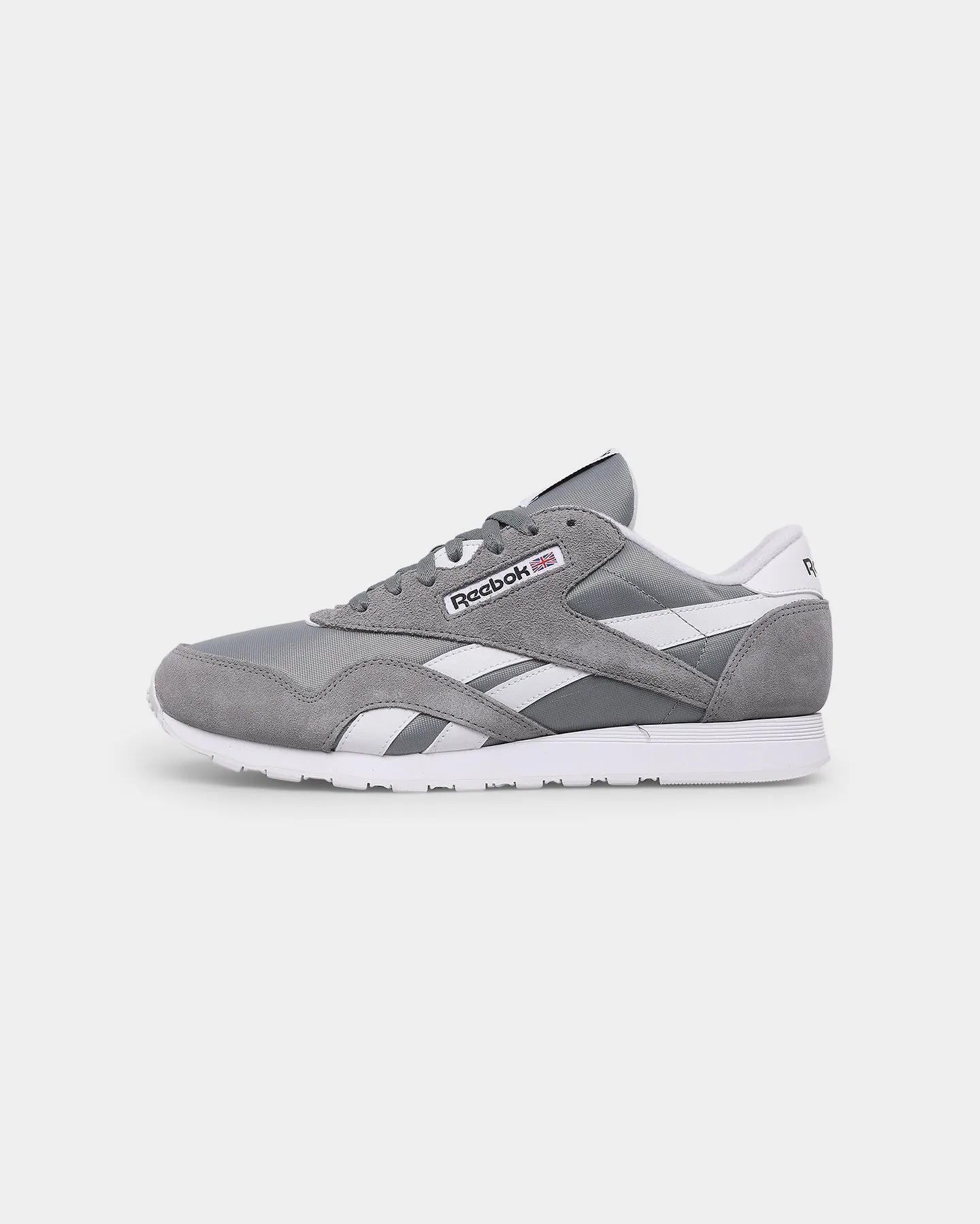 Reebok CL Nylon Pure Grey 5/Ftwr White Quick Motion