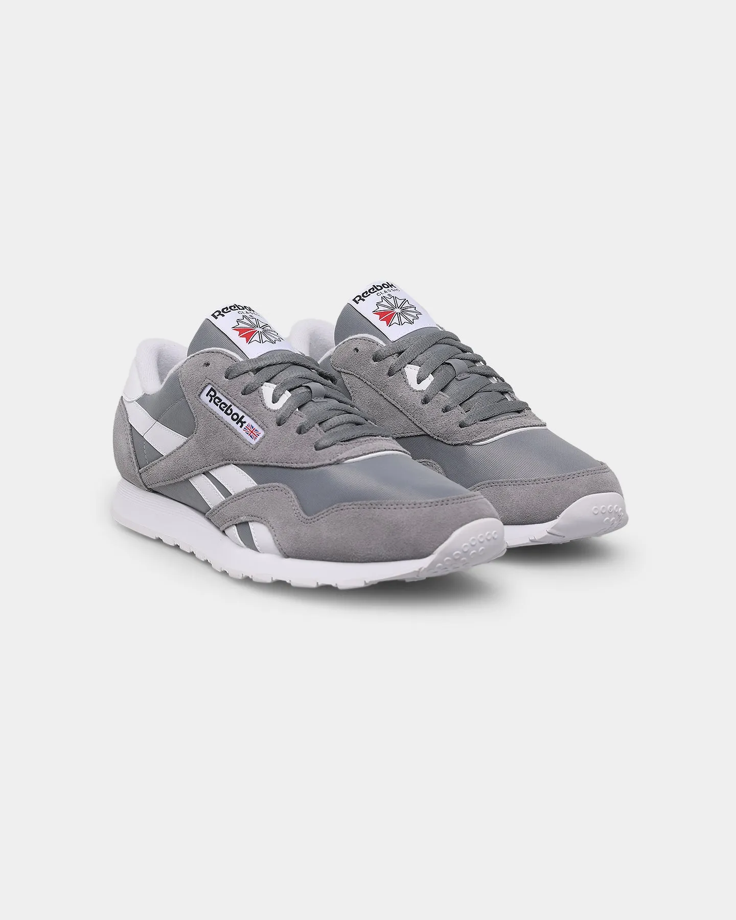 All Time Reebok CL Nylon Pure Grey 5/Ftwr White