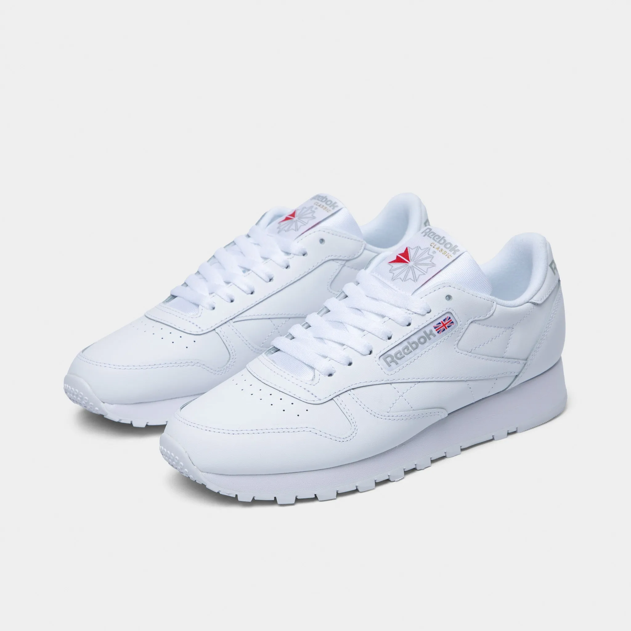Reebok Classic Leather White / White Stand Comfort Weightless Wear