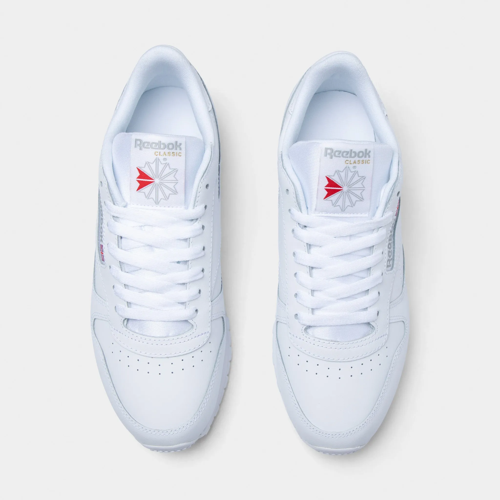 Shoe Game Suede Reebok Classic Leather White / White