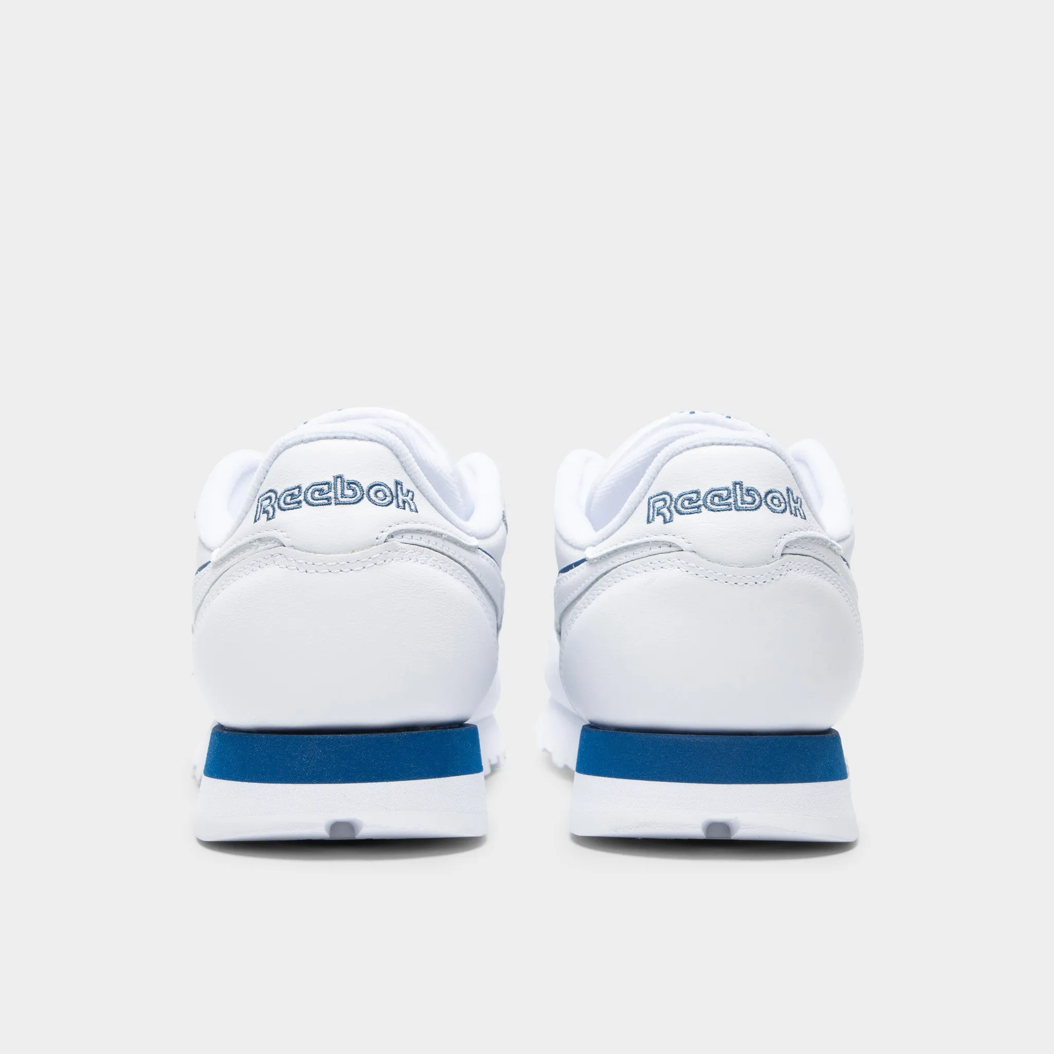 Reebok Classic Leather White / White - Twilight Blue Warm Keep Resort Ready