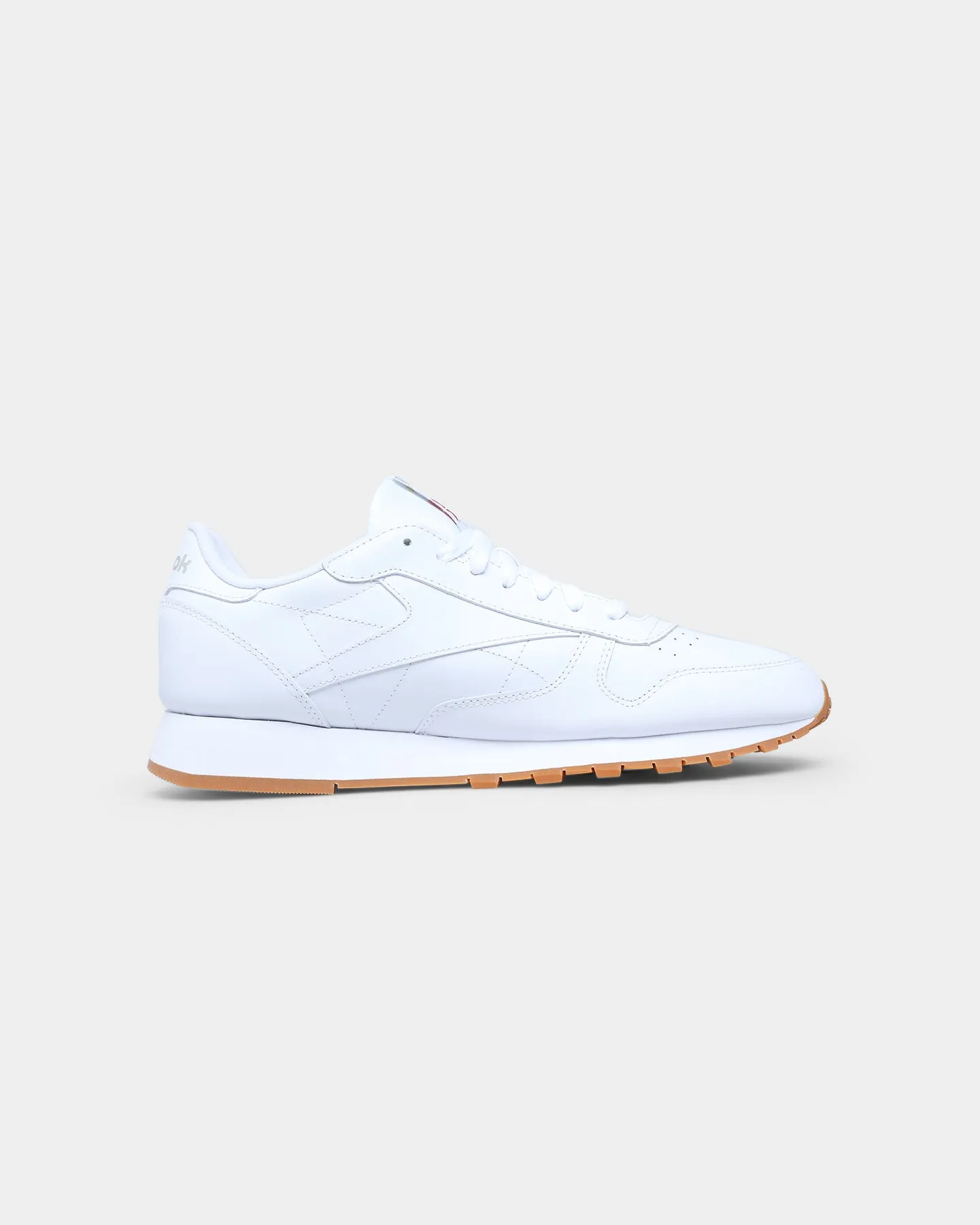 Reebok Classic Leather White/Pure Grey 3/Red Mesh Cool