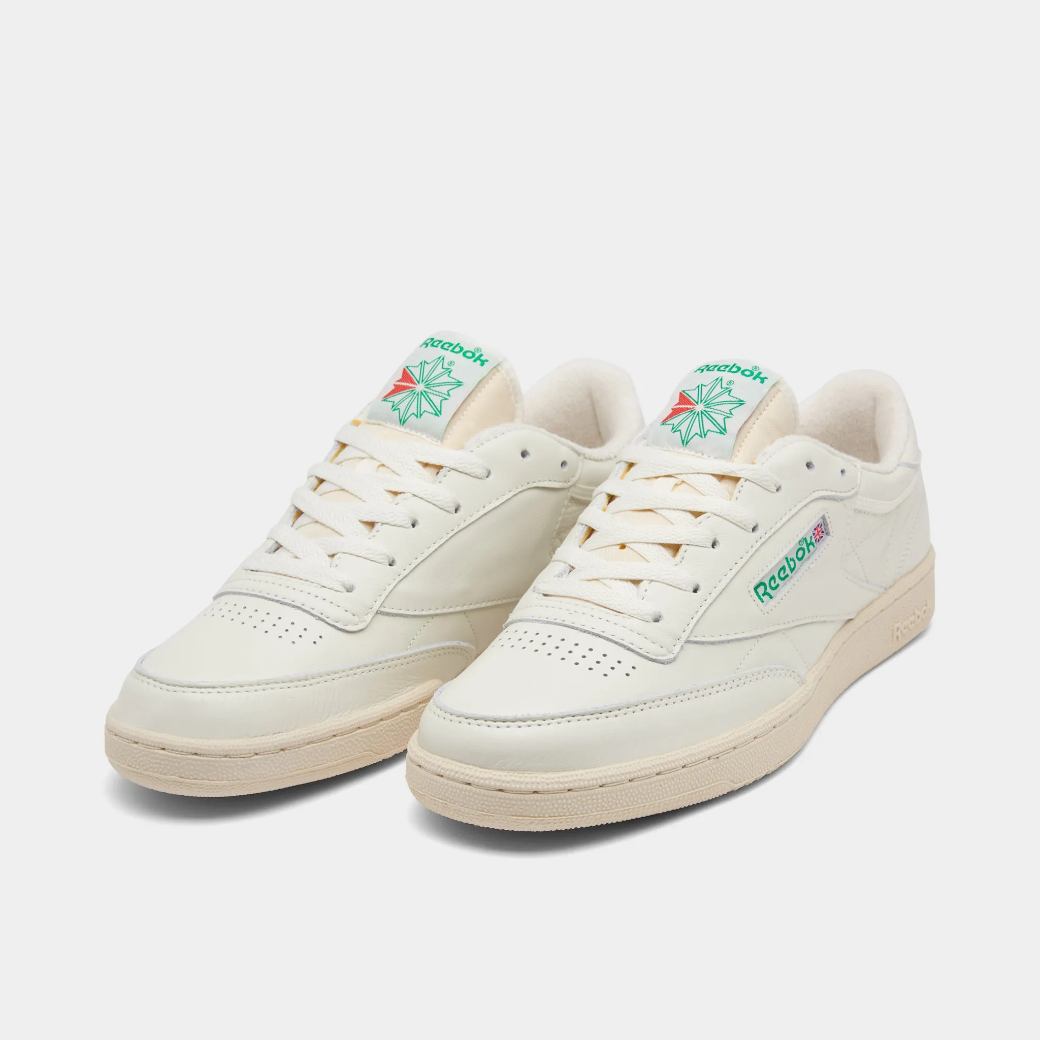 Work Ready Reebok Club C 85 TV White / Green