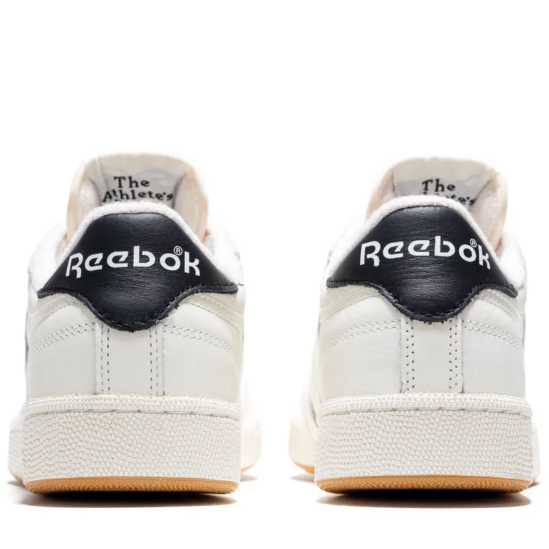 Reebok Club C 85 Vintage - White/Black Performance breathable vents