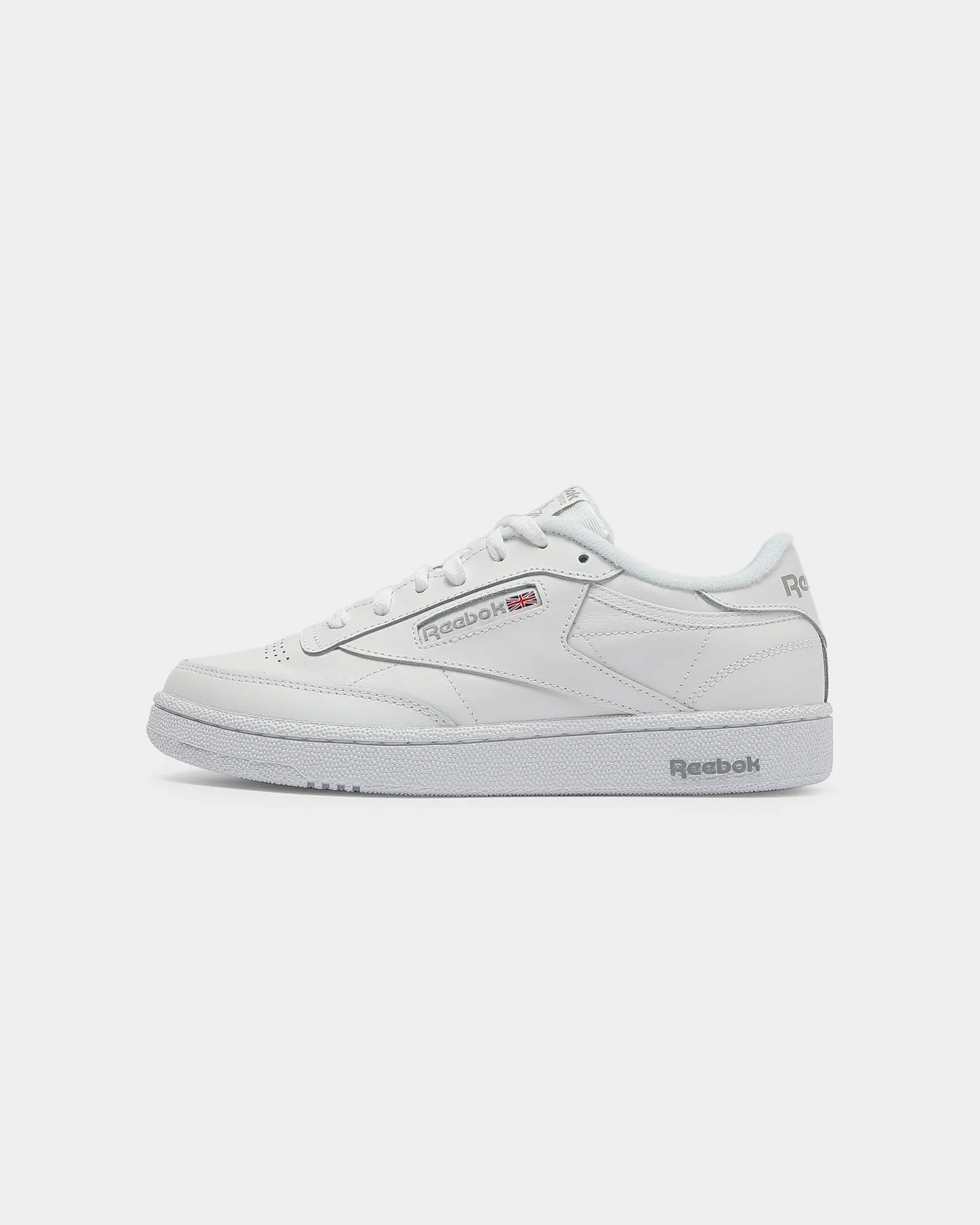 Reebok Club C 85 White/Grey Comfort Ankle Arch Care
