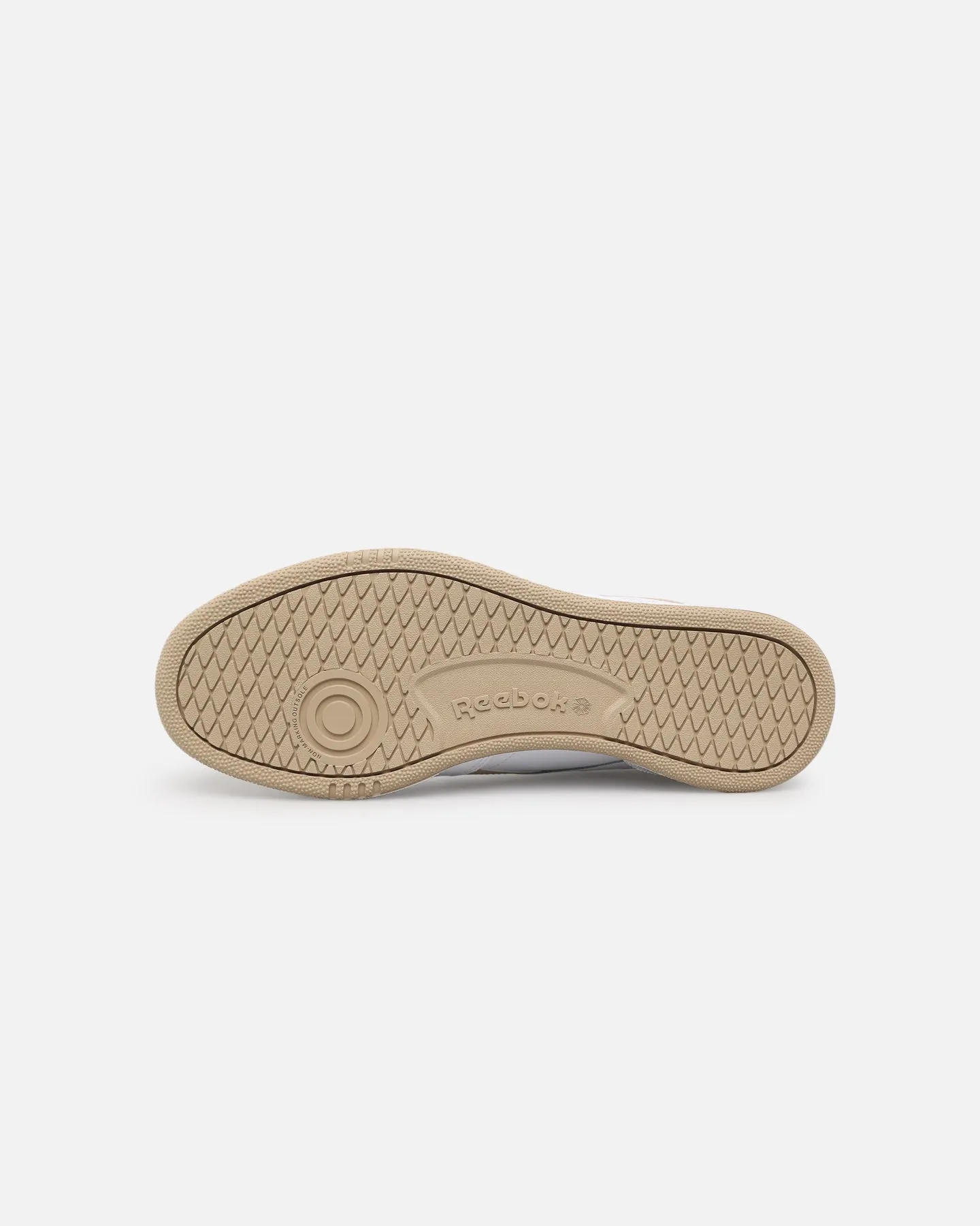 Reebok Club C Revenge White/Oatmeal Foot Glow Arch support