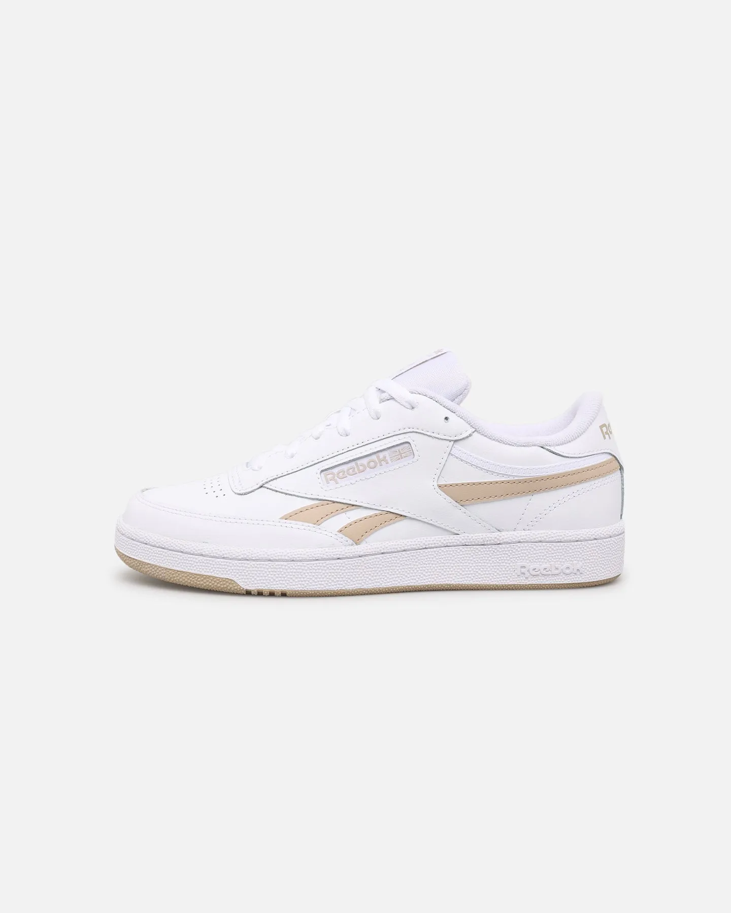 Reebok Club C Revenge White/Oatmeal Pilates Cool Clean White
