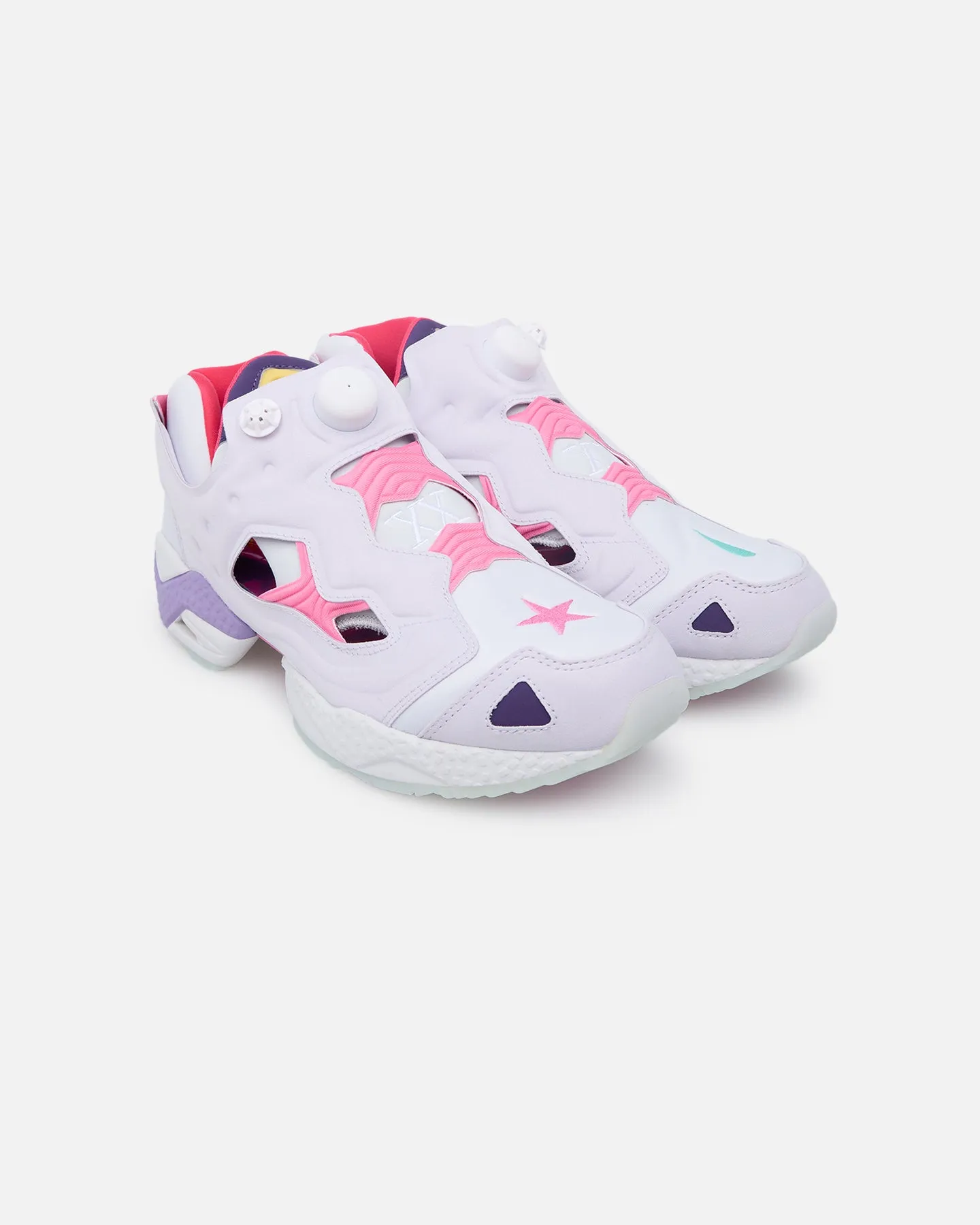 Family Fit Heel Safe Reebok Instapump Fury White/Pink