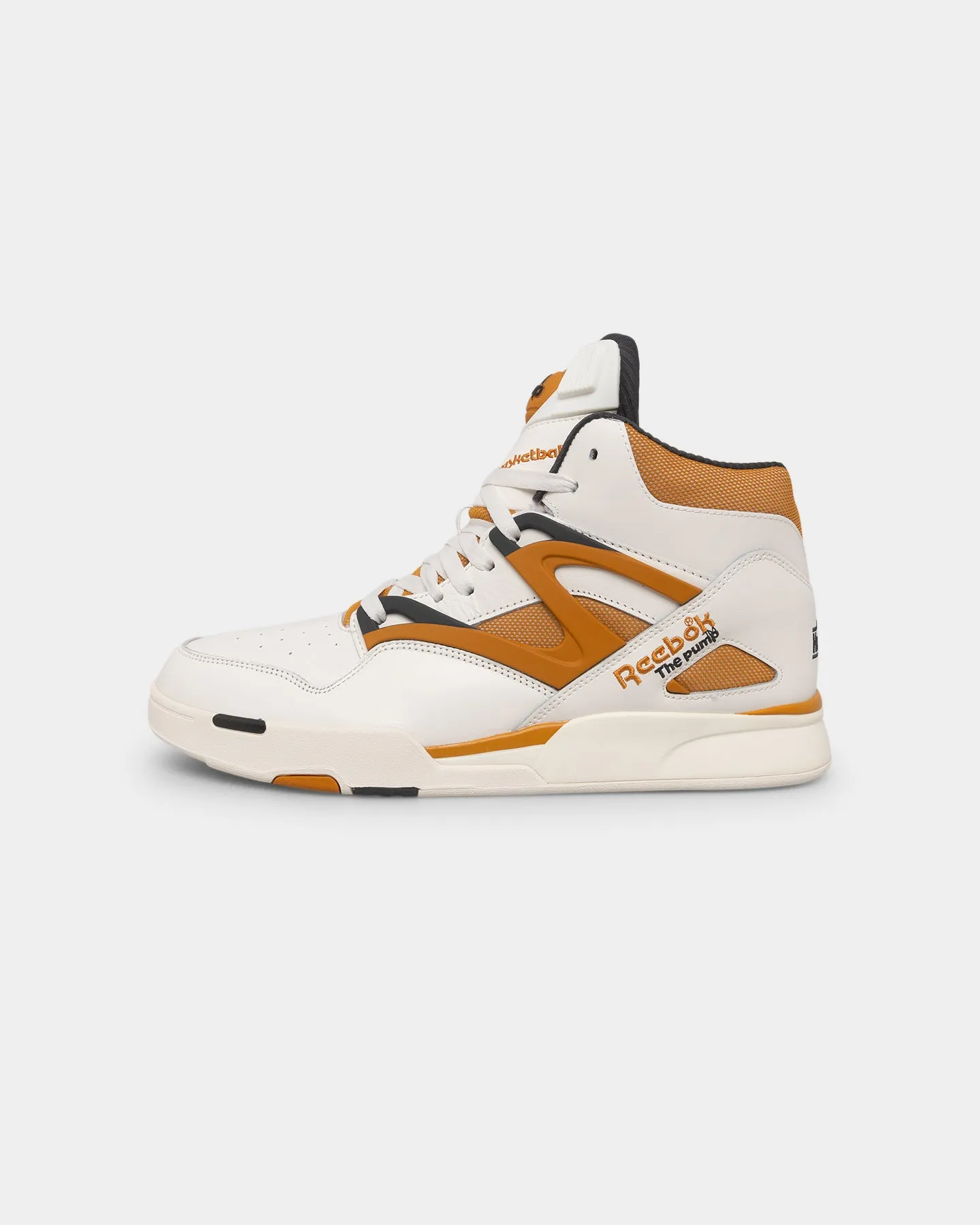 Peak Mode Suede Soft Reebok Pump Omni Zone II Chalk/Radiant Orange