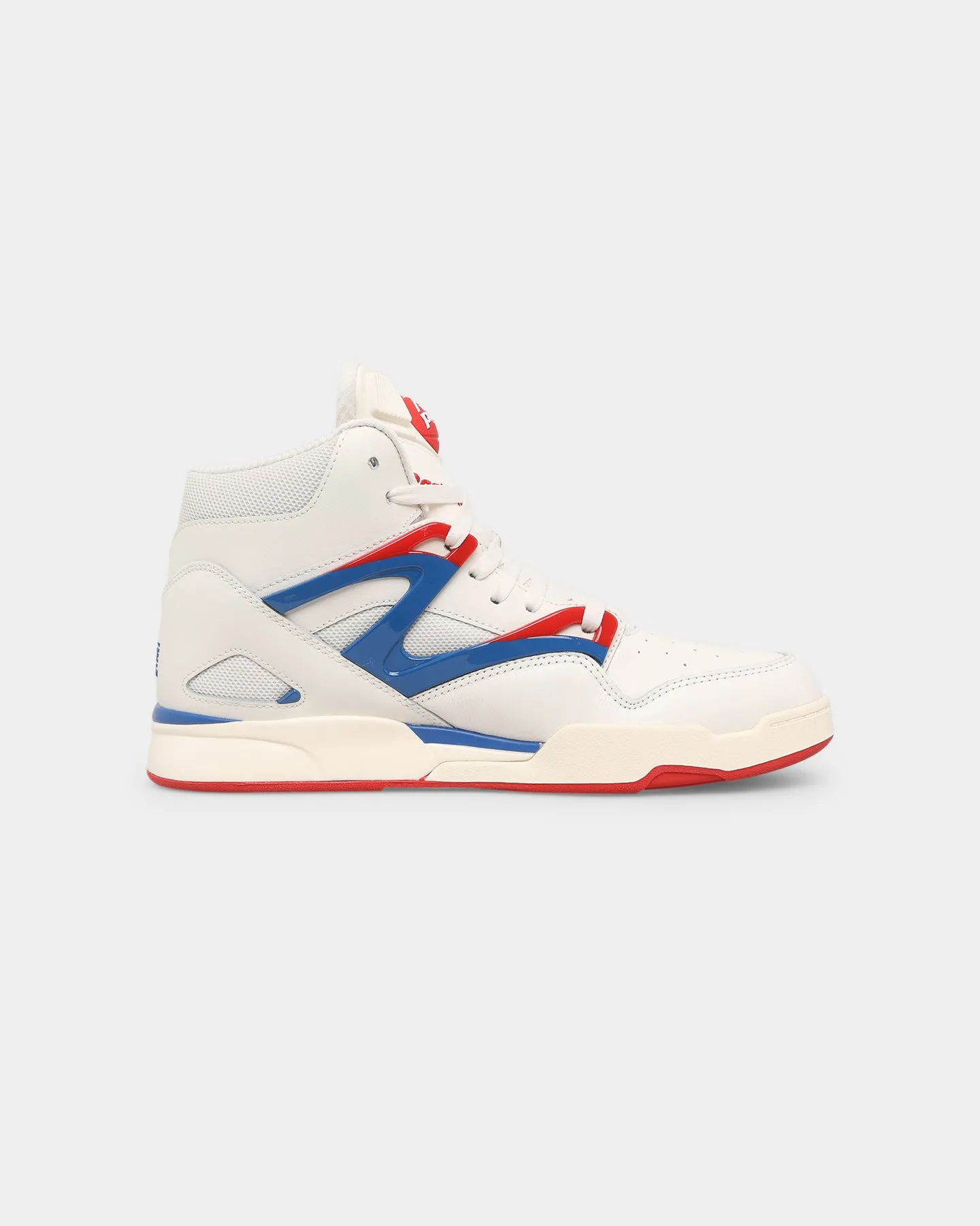 Shock Absorbing Reebok Pump Omni Zone II Chalk/Vector Blue/Vector Red
