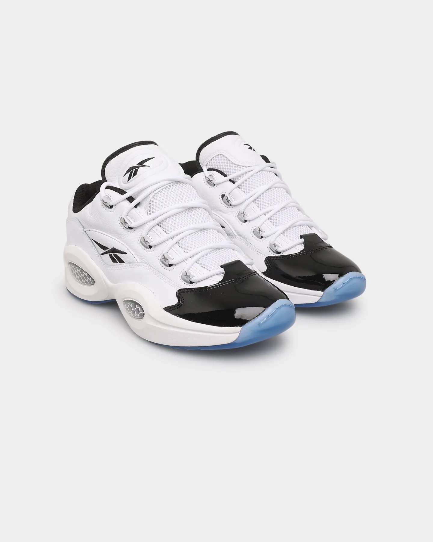 Reebok Question Low White/Black Foot Glow