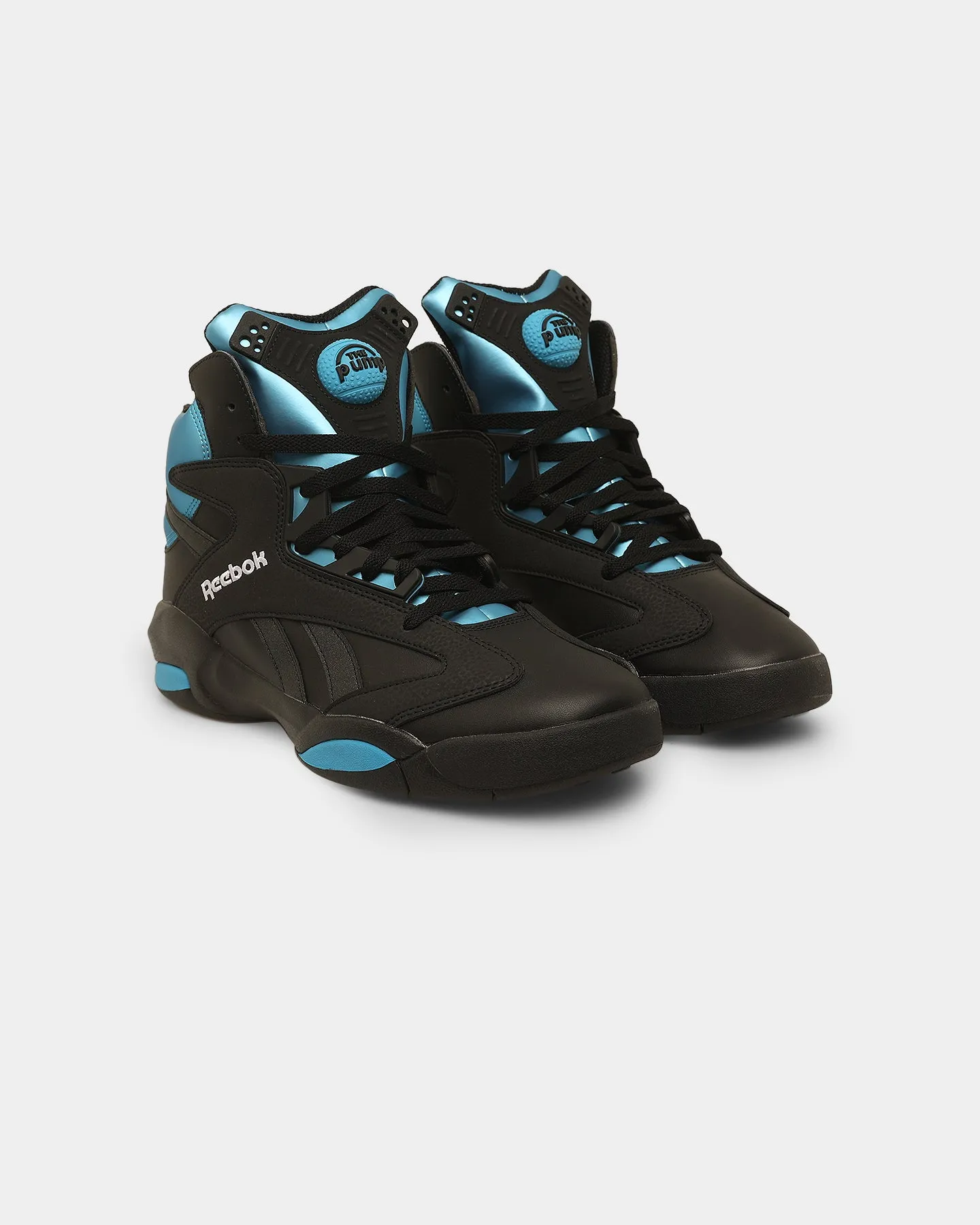 Reebok Shaq Attack Core Black/Azure Comfort collar Soul Walk