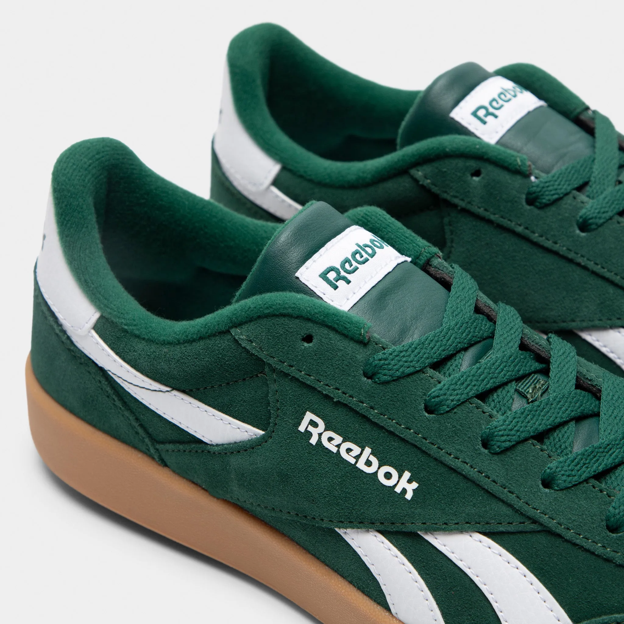 Reebok Smash Edge Dark Green / White - Gum Breathable High Quality