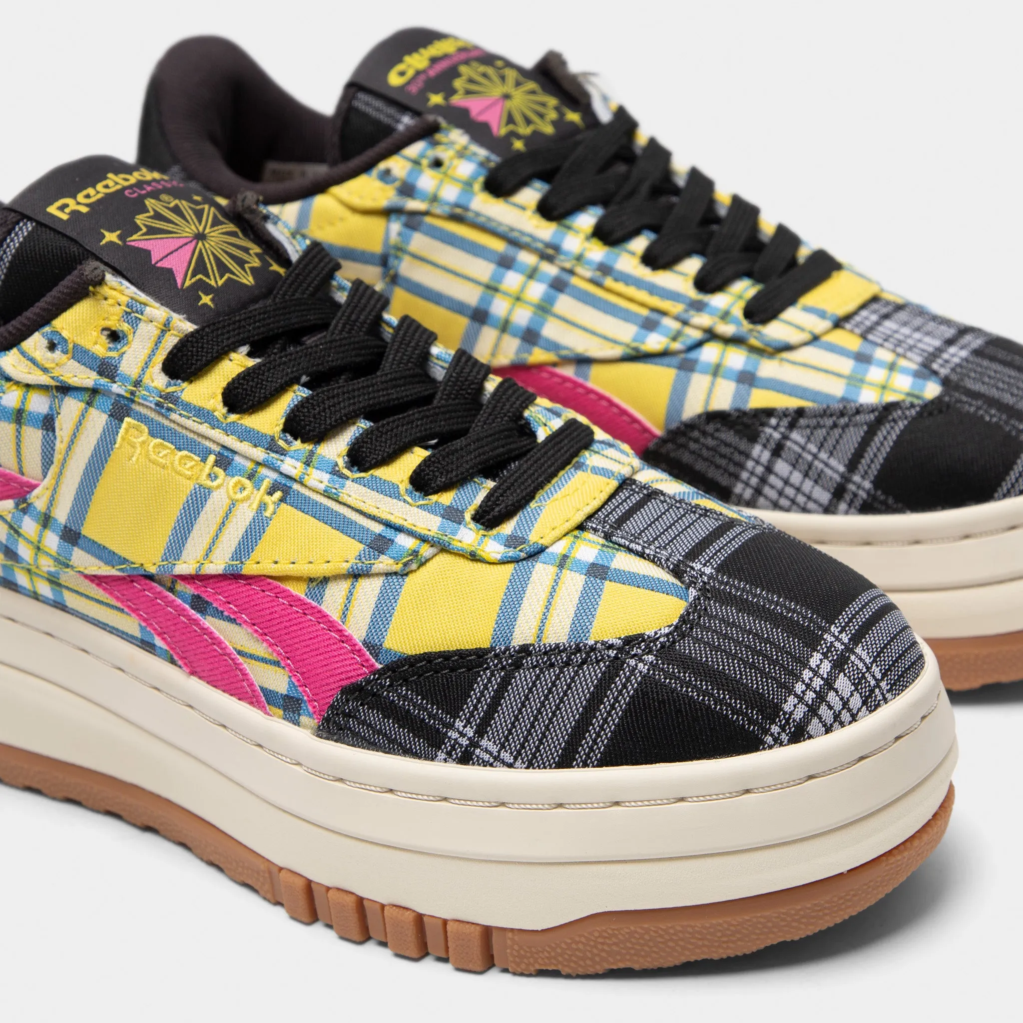 Dance Fit Calm Mood Reebok Women's Campio Extra / Cher & Dee Plaid