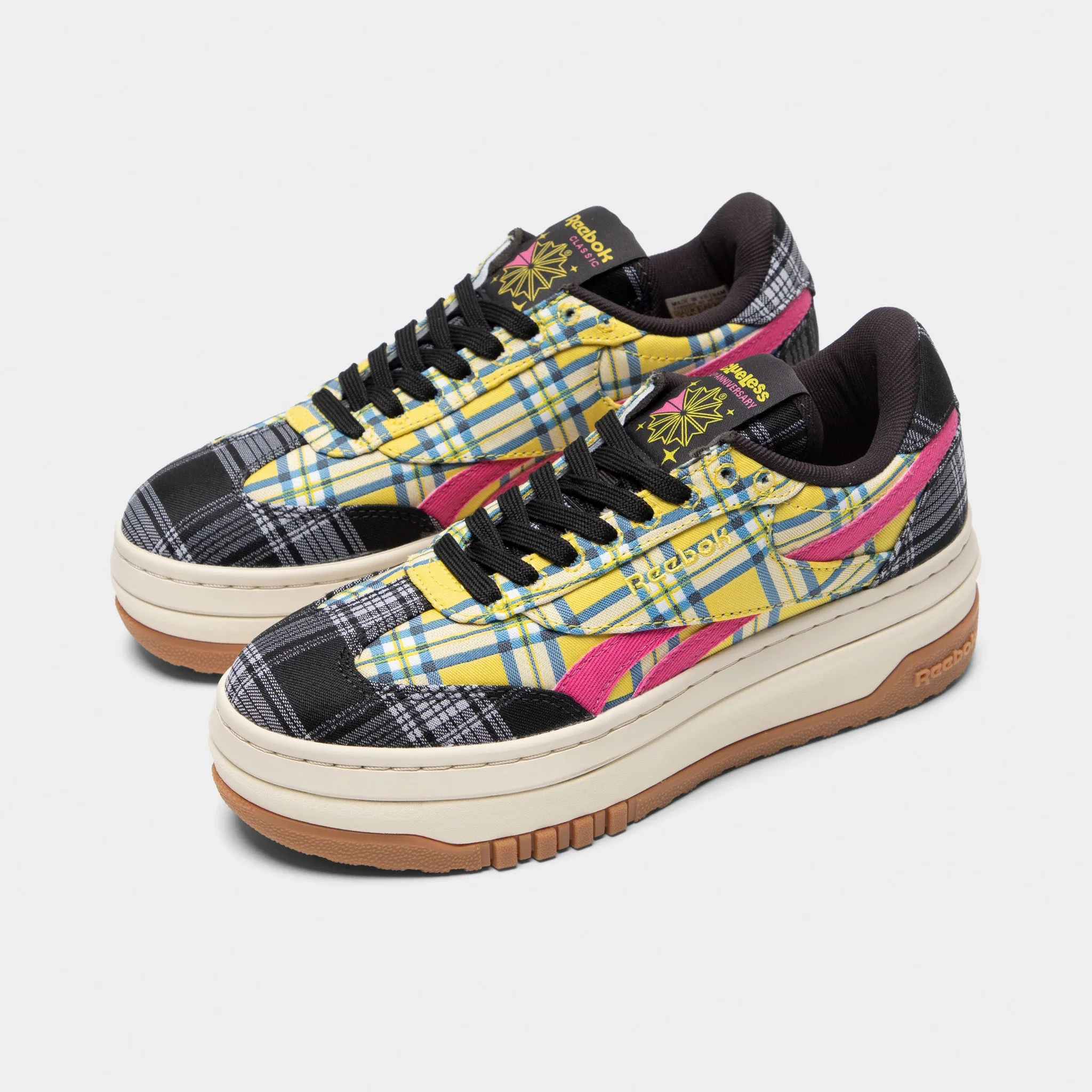 Reebok Women's Campio Extra / Cher & Dee Plaid Relaxed Vibe