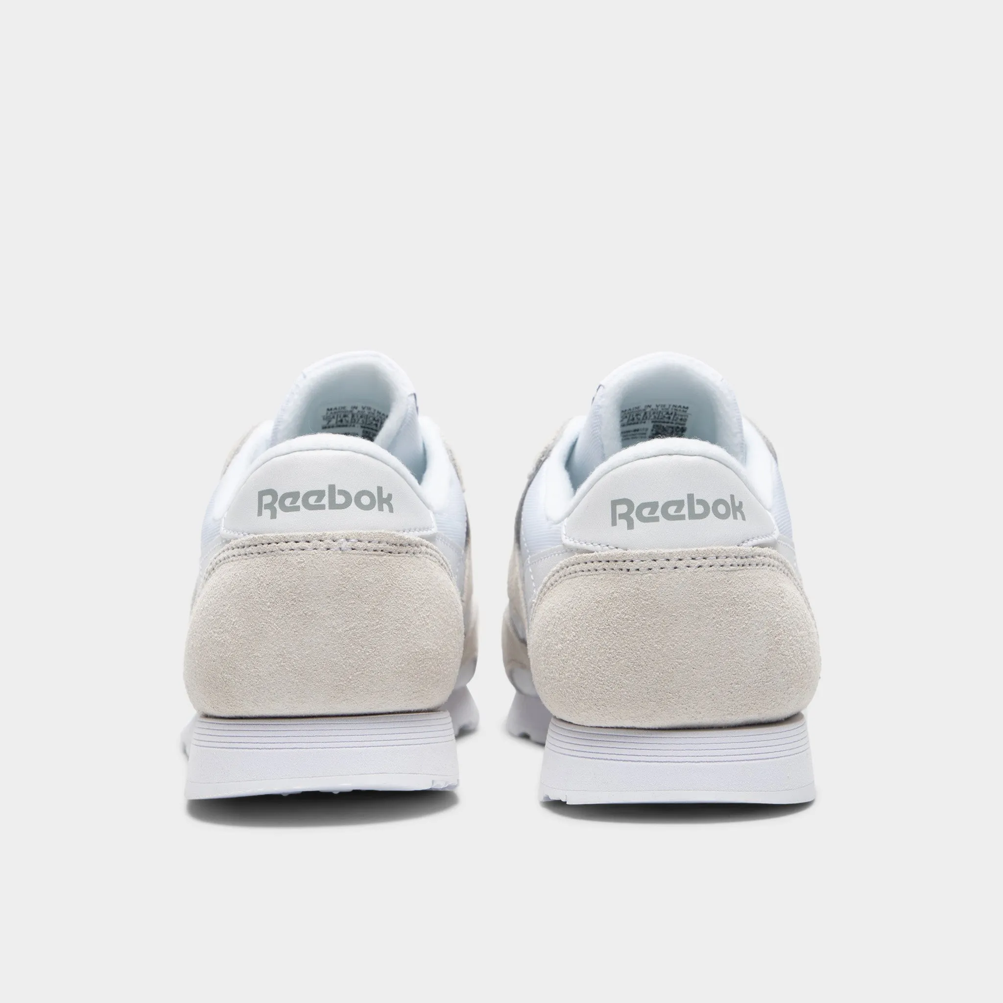 Flexible Street Ready Reebok Women's Classic Nylon White / Grey