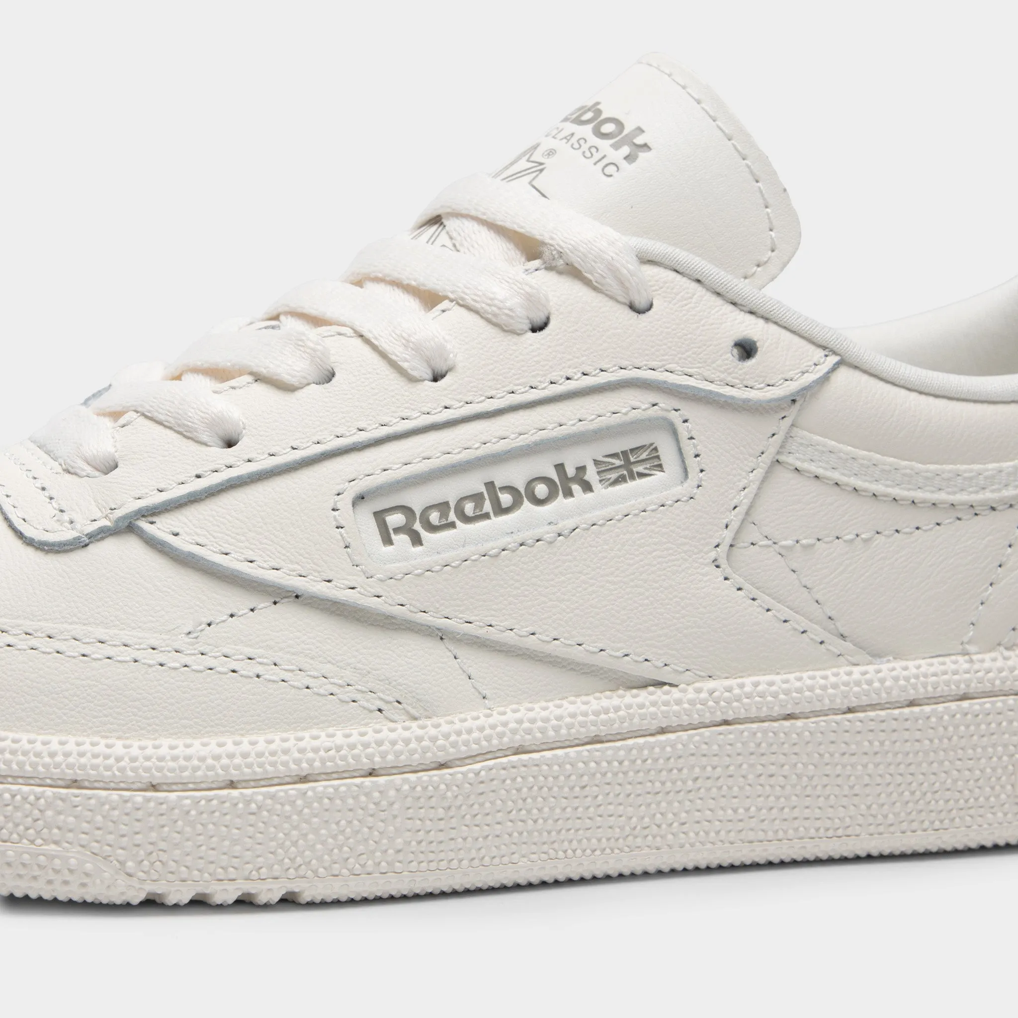 Foot Freedom Function Meets Reebok Women's Club C 85 Chalk / Chalk - Gritty Grey