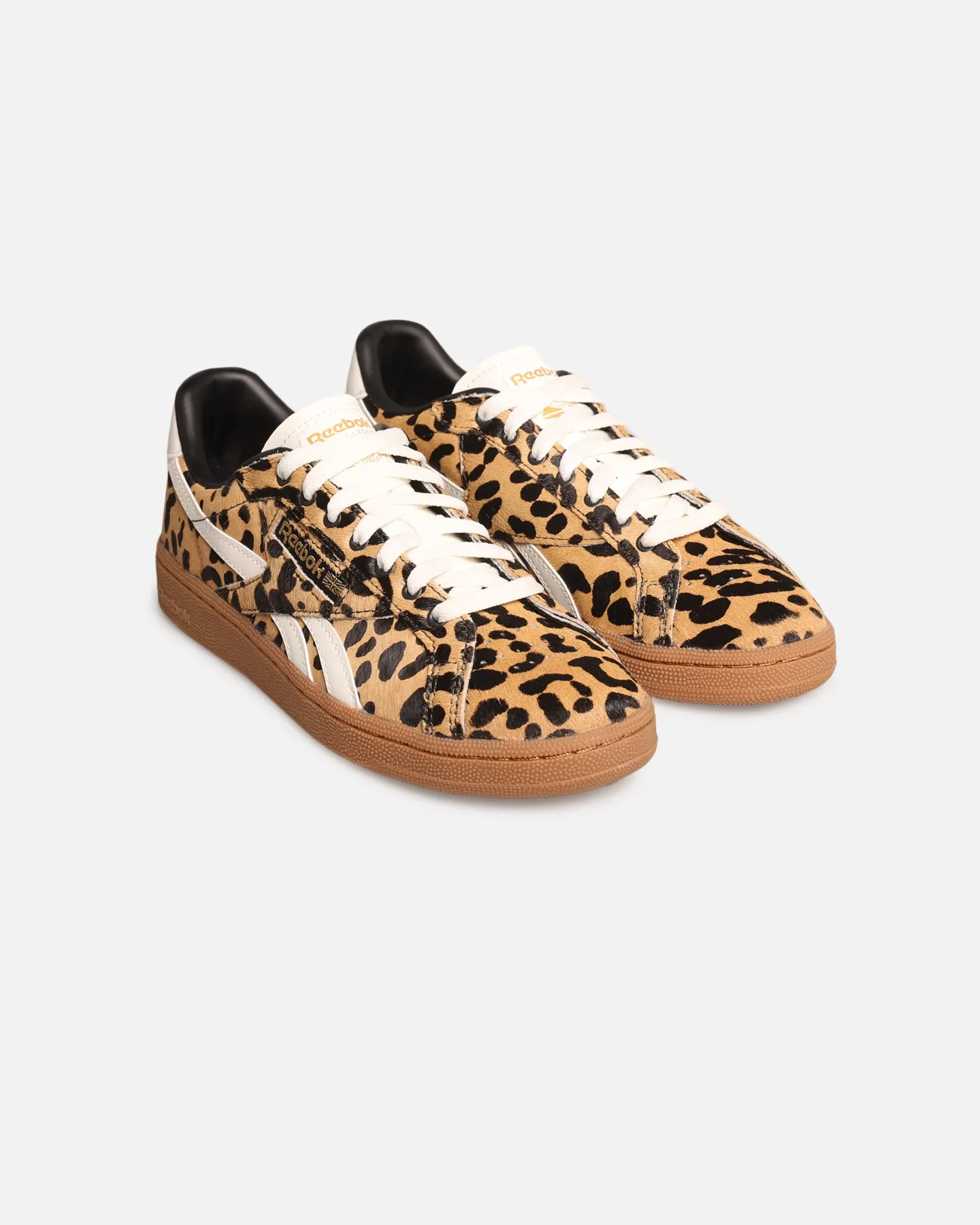 Luxurious breathability User-Friendly Reebok Women's Club C Grounds UK Cheetah