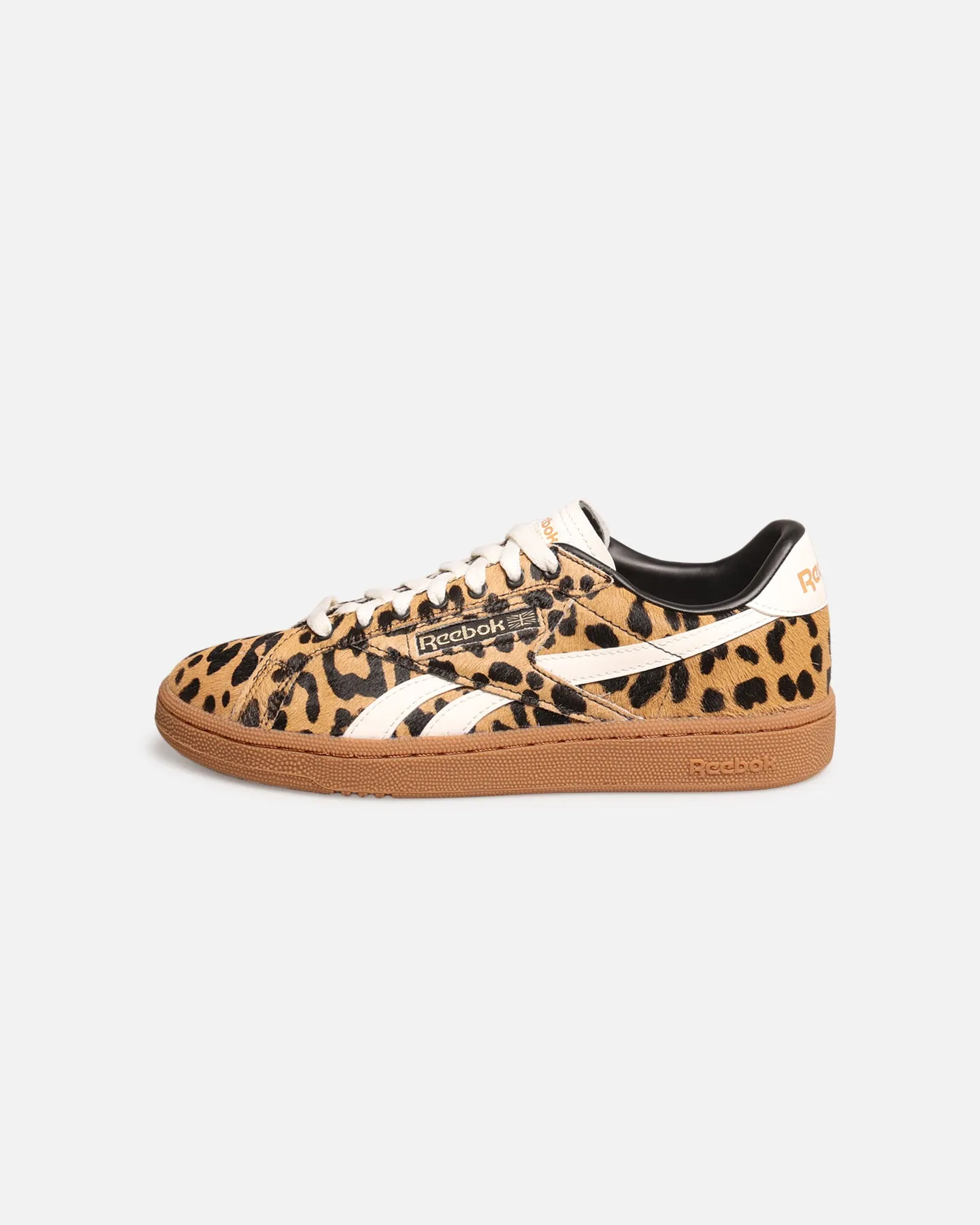 half - size form Reebok Women's Club C Grounds UK Cheetah