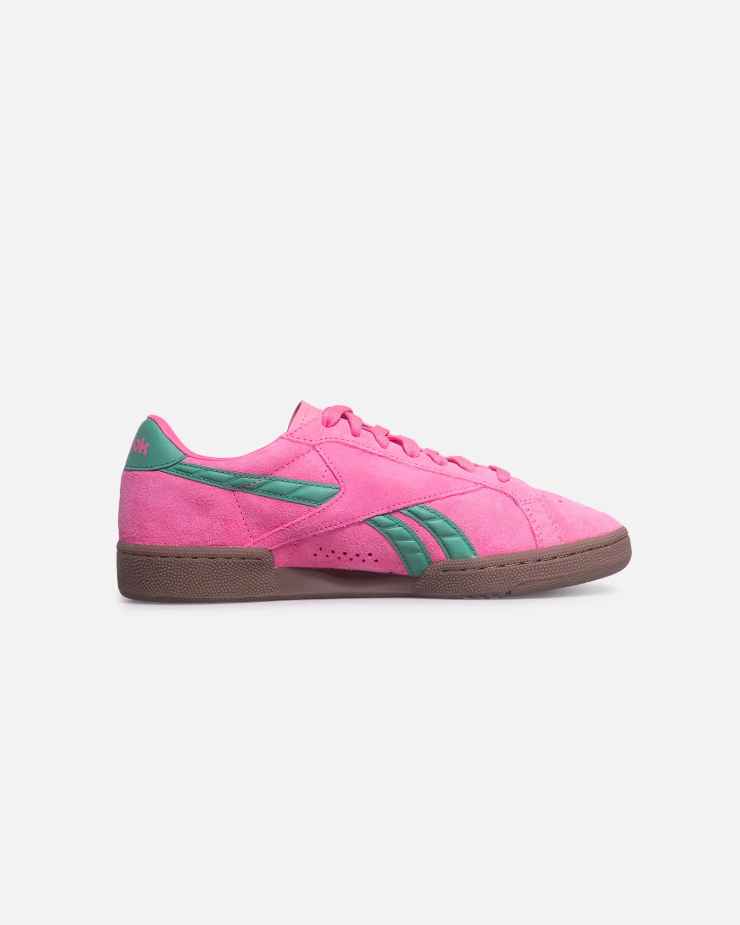 loudest triathletes - specific benefits Reebok Women's Club C Grounds UK Pink/Green