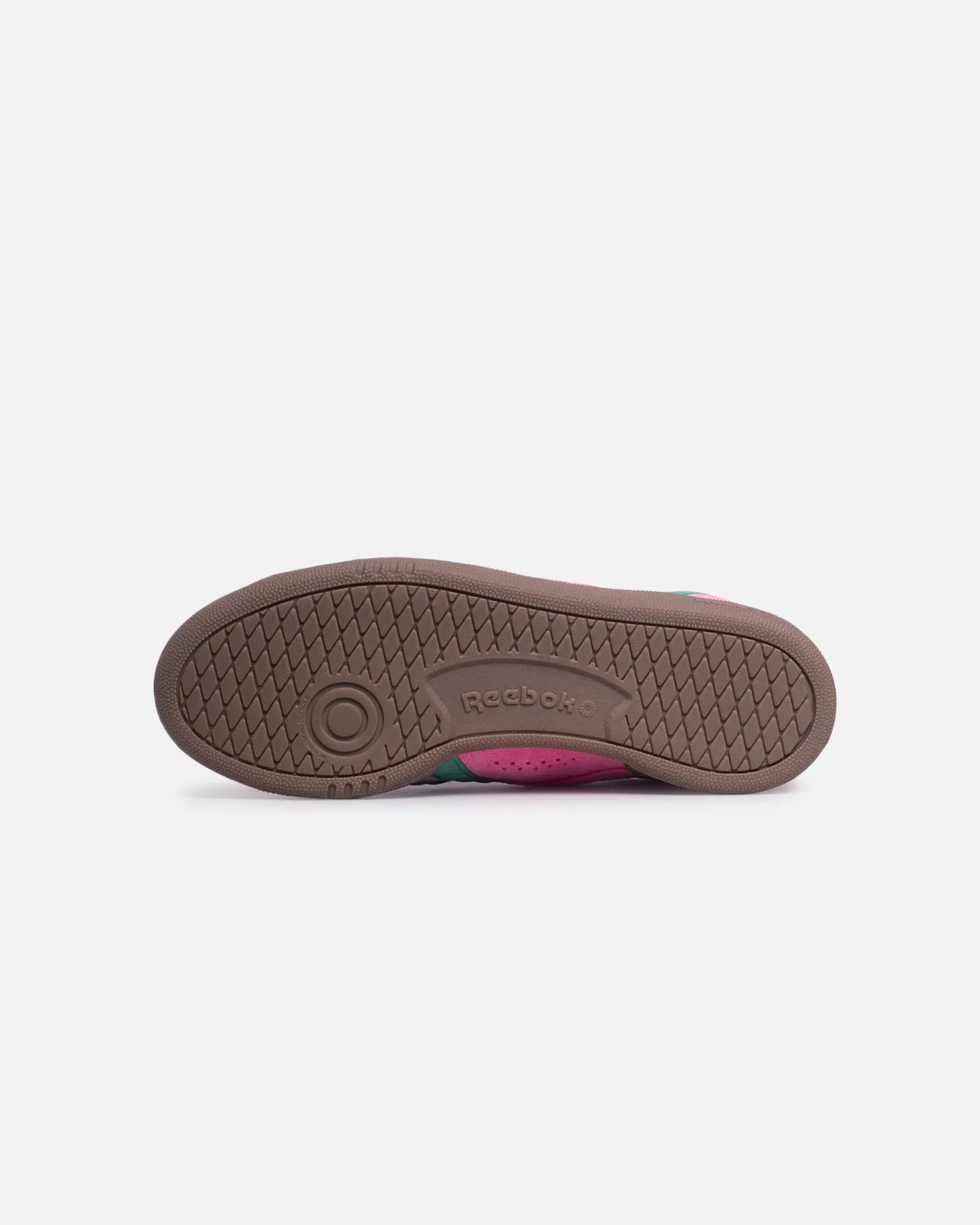 Reebok Women's Club C Grounds UK Pink/Green Wide fit