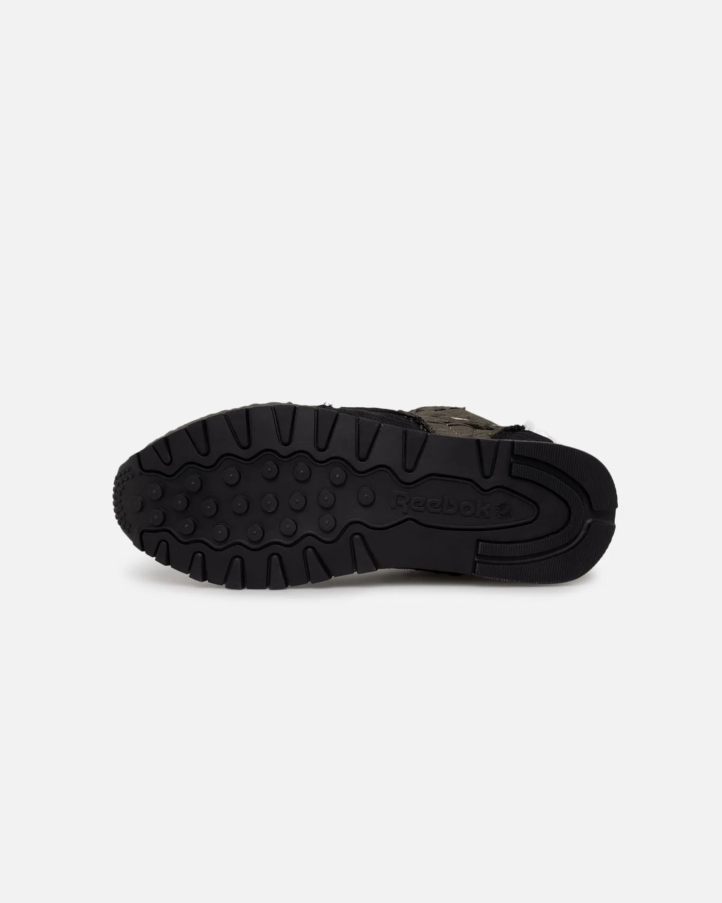 Reebok X MARKET Classic Leather Pump Army Green/Core Black Skin Soft