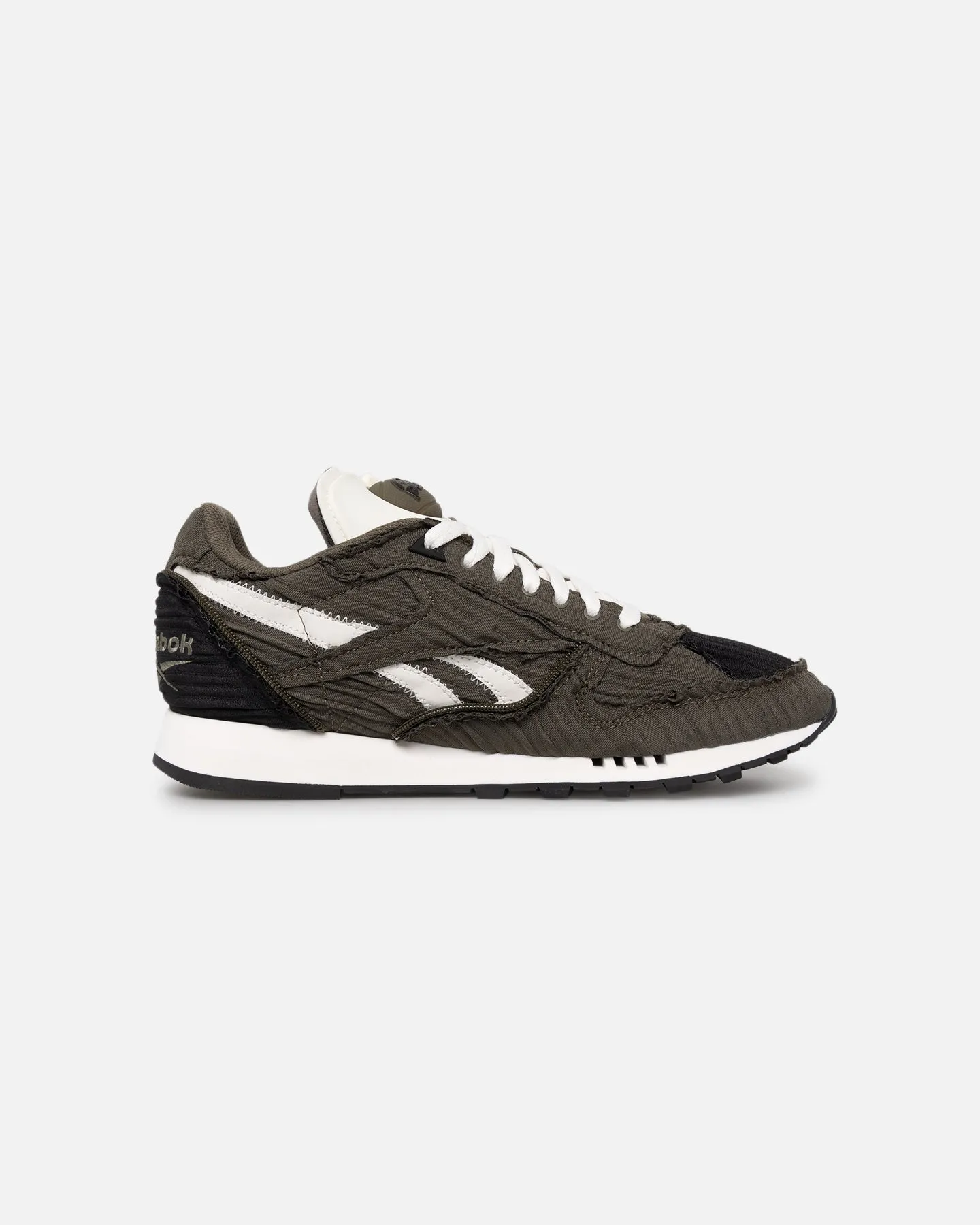 Tech Glow Reebok X MARKET Classic Leather Pump Army Green/Core Black